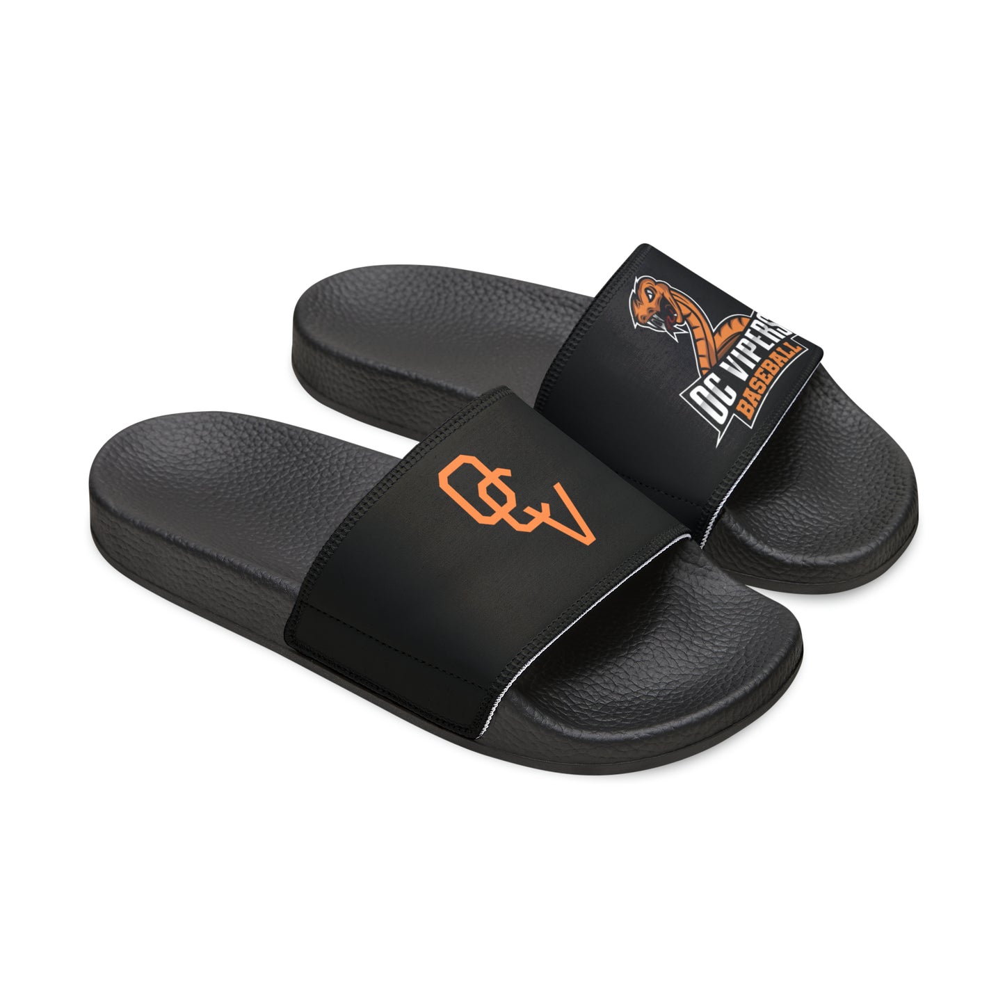 Black Vipers Youth PU Slide Sandals