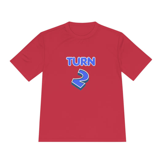 Turn 2 Unisex Moisture Wicking Tee