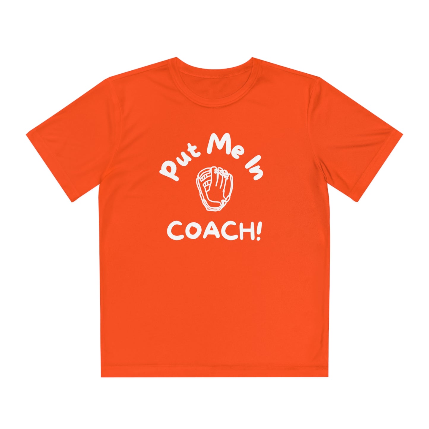 Put Me In Coach Youth Competitor Tee