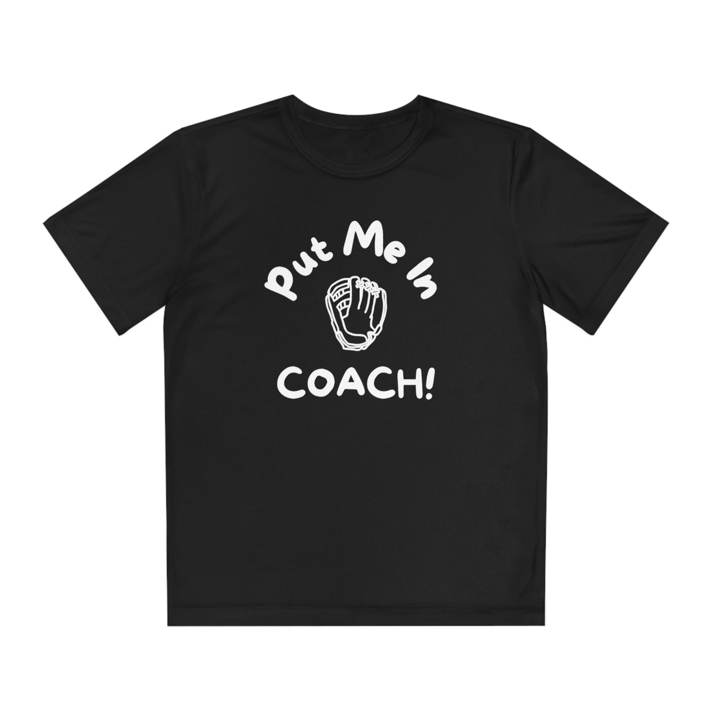Put Me In Coach Youth Competitor Tee