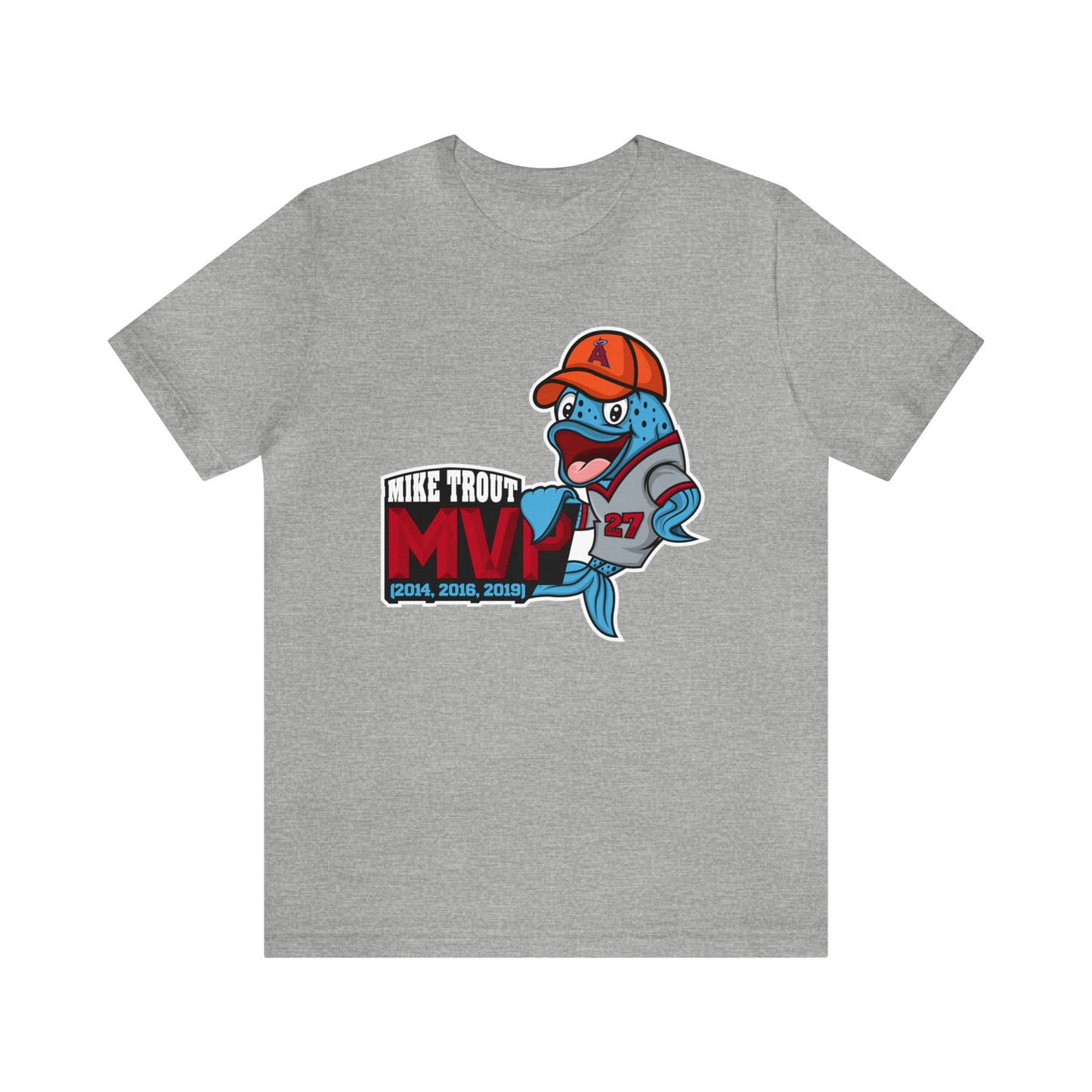 Trout MVP Unisex Jersey Short Sleeve Tee
