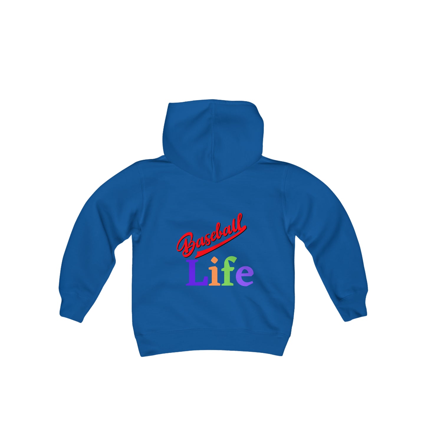 Baseball Life Youth Heavy Blend Hooded Sweatshirt