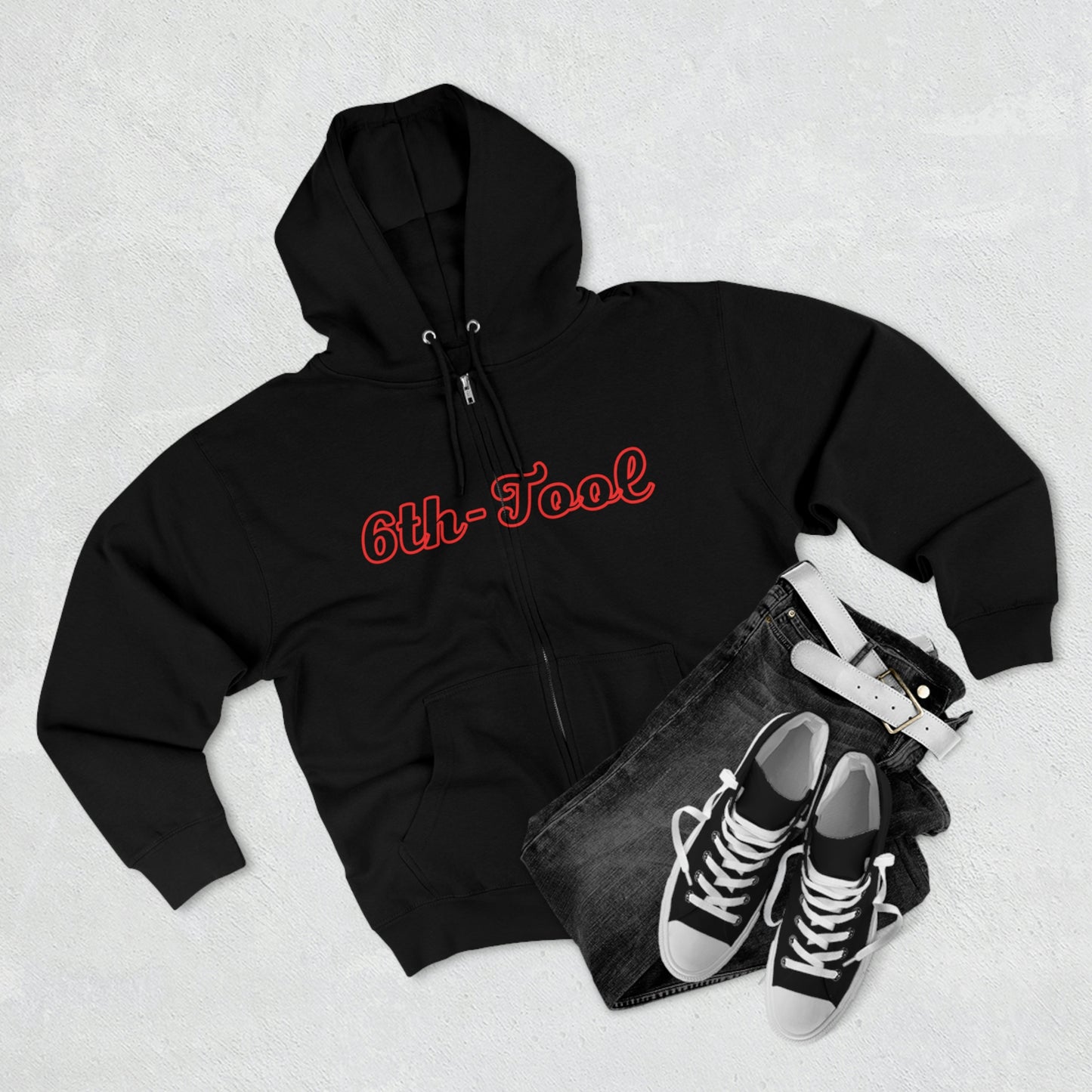 Hoodie Unisex Premium Full Zip Hoodie