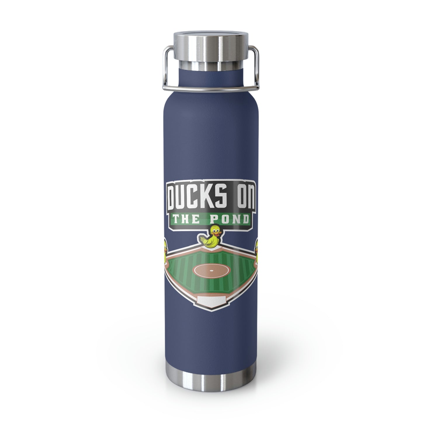 Ducks On The Pond Copper Vacuum Insulated Bottle, 22oz