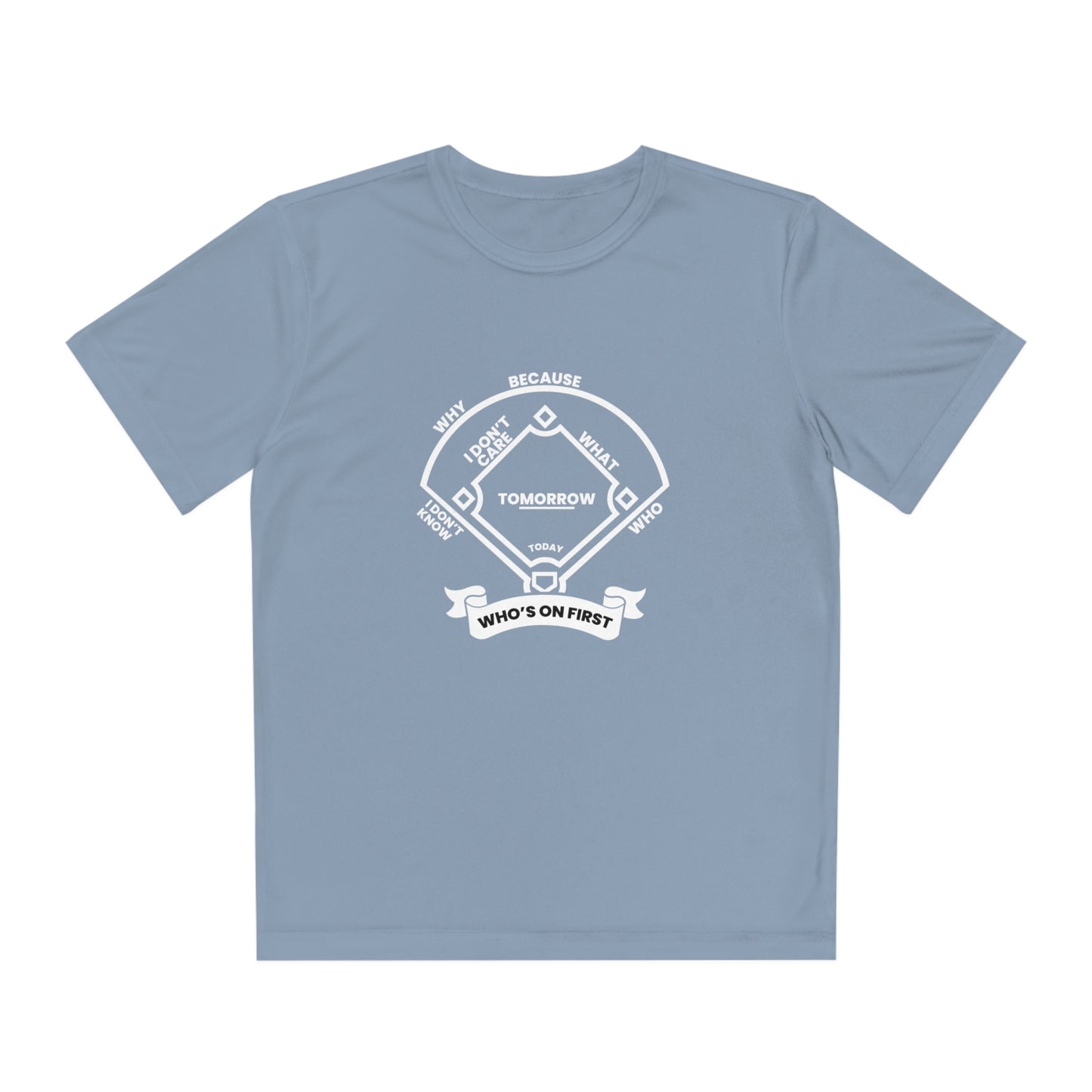 Who's On First Youth Competitor Tee