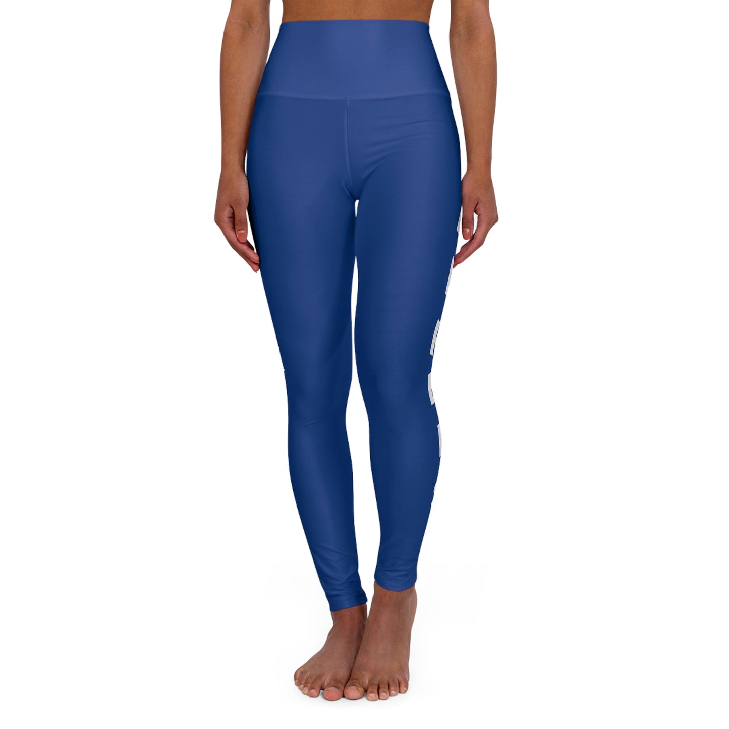 Yankees Blue High Waisted Yoga Leggings