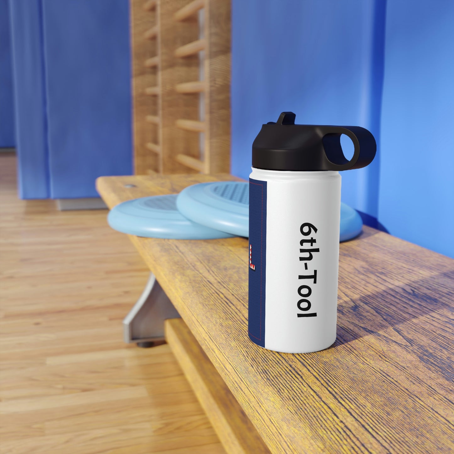 Happy Memorial Day Stainless Steel Water Bottle, Standard Lid