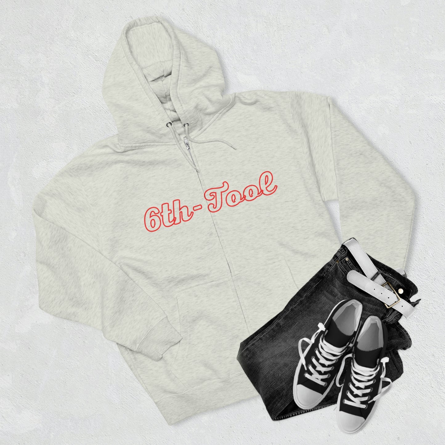 Hoodie Unisex Premium Full Zip Hoodie