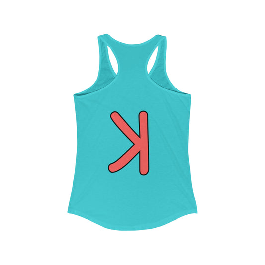 Caught Looking Women's Ideal Racerback Tank
