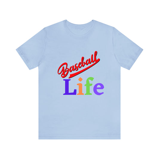 Baseball Life Unisex Jersey Short Sleeve Tee