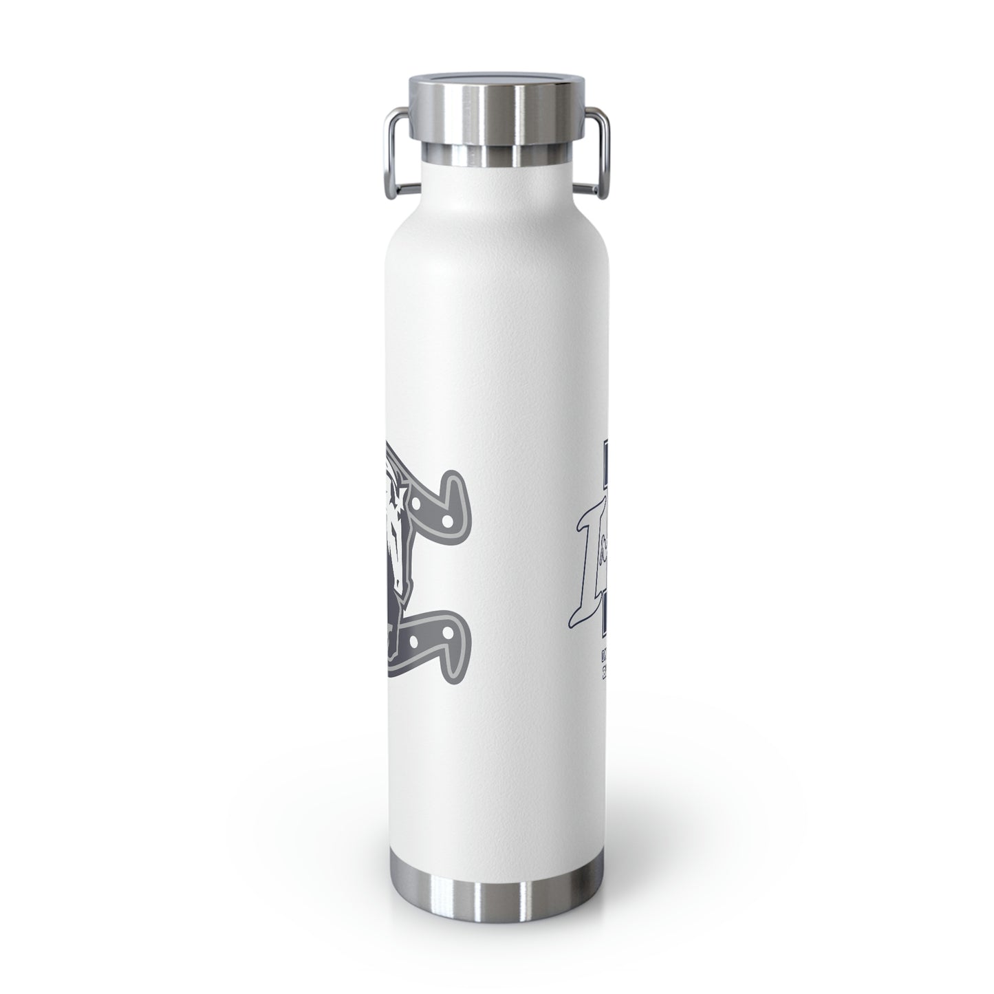 Irvine Colts Copper Vacuum Insulated Bottle, 22oz