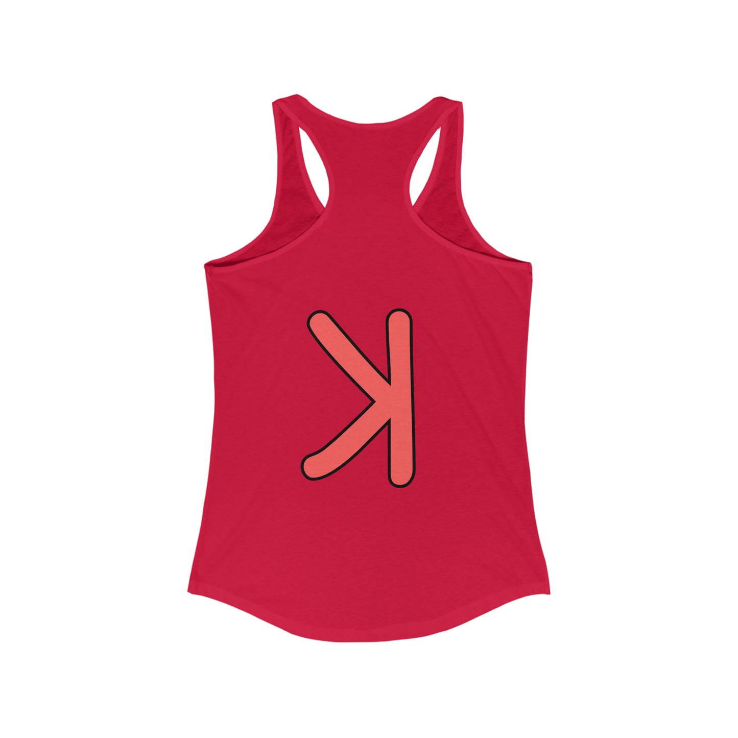 Caught Looking Women's Ideal Racerback Tank