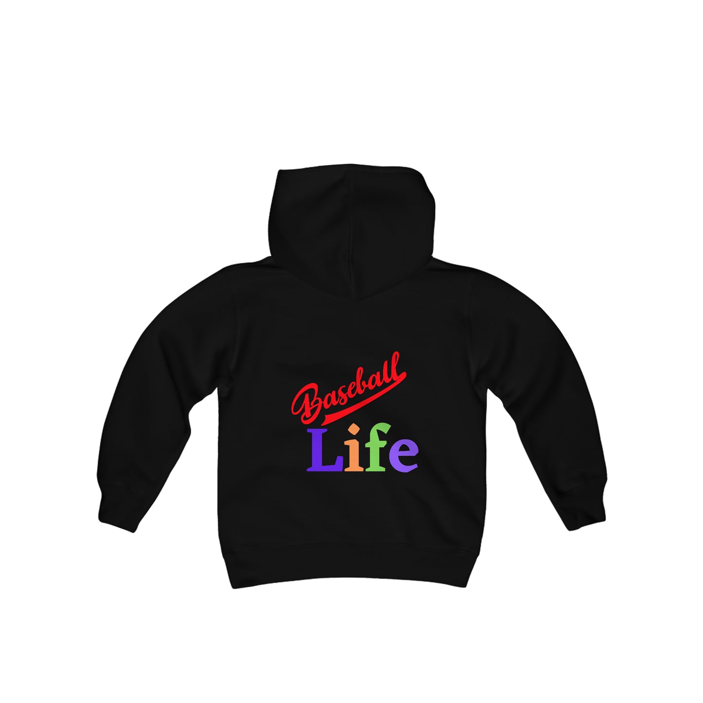 Baseball Life Youth Heavy Blend Hooded Sweatshirt