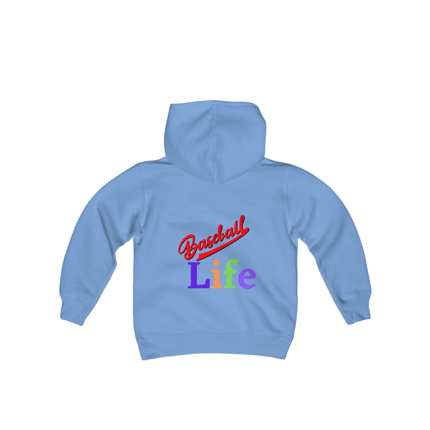 Baseball Life Youth Heavy Blend Hooded Sweatshirt