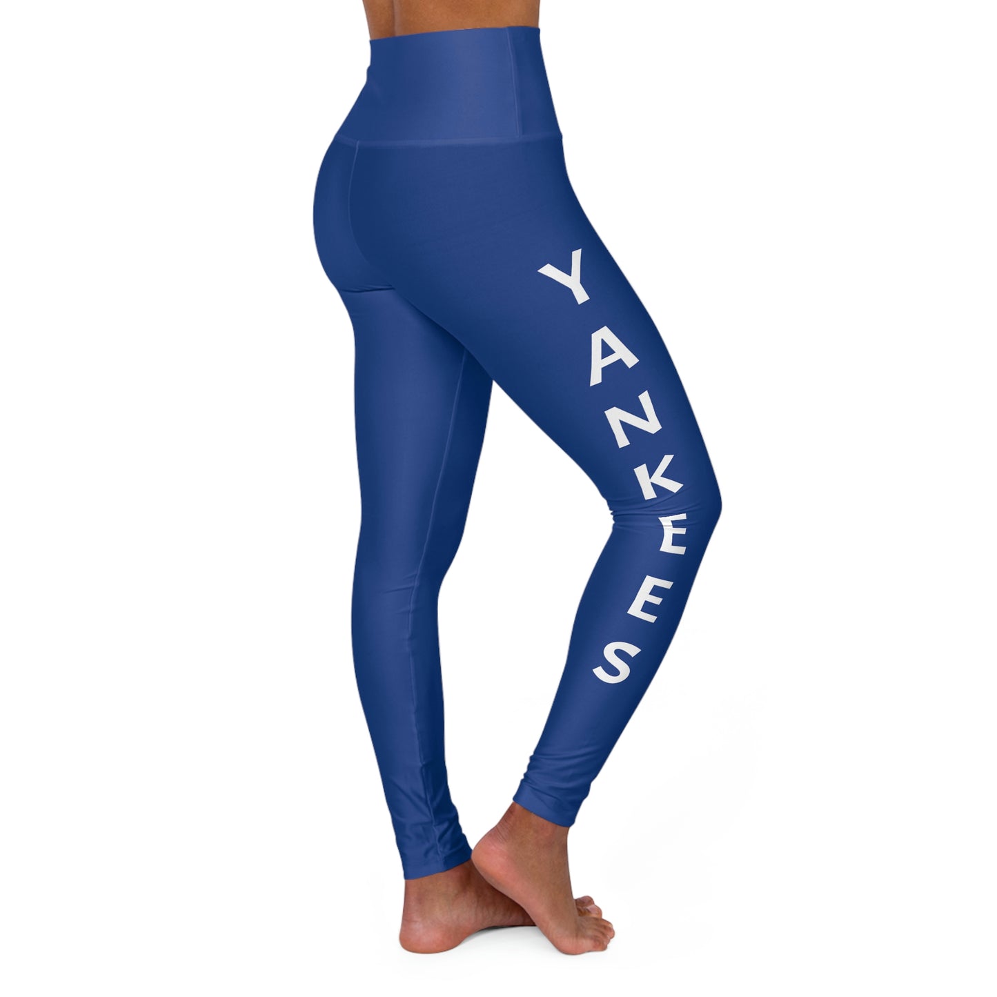 Yankees Blue High Waisted Yoga Leggings