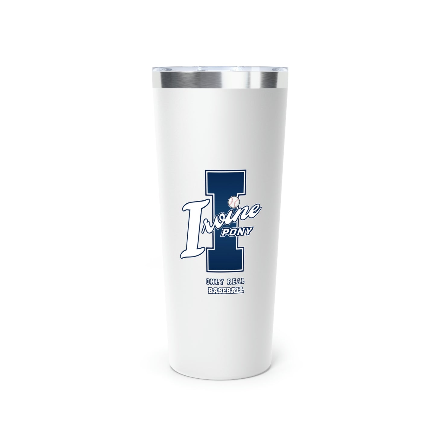 Irvine Pony Copper Vacuum Insulated Tumbler, 22oz