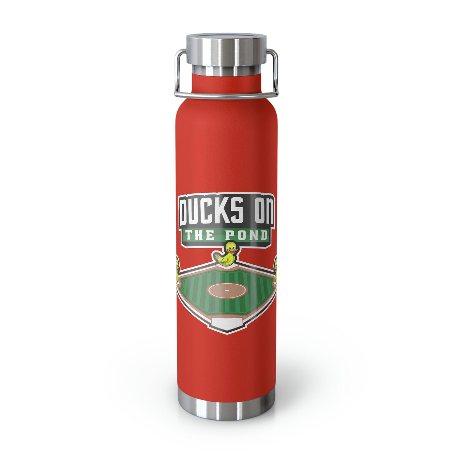 Ducks On The Pond Copper Vacuum Insulated Bottle, 22oz