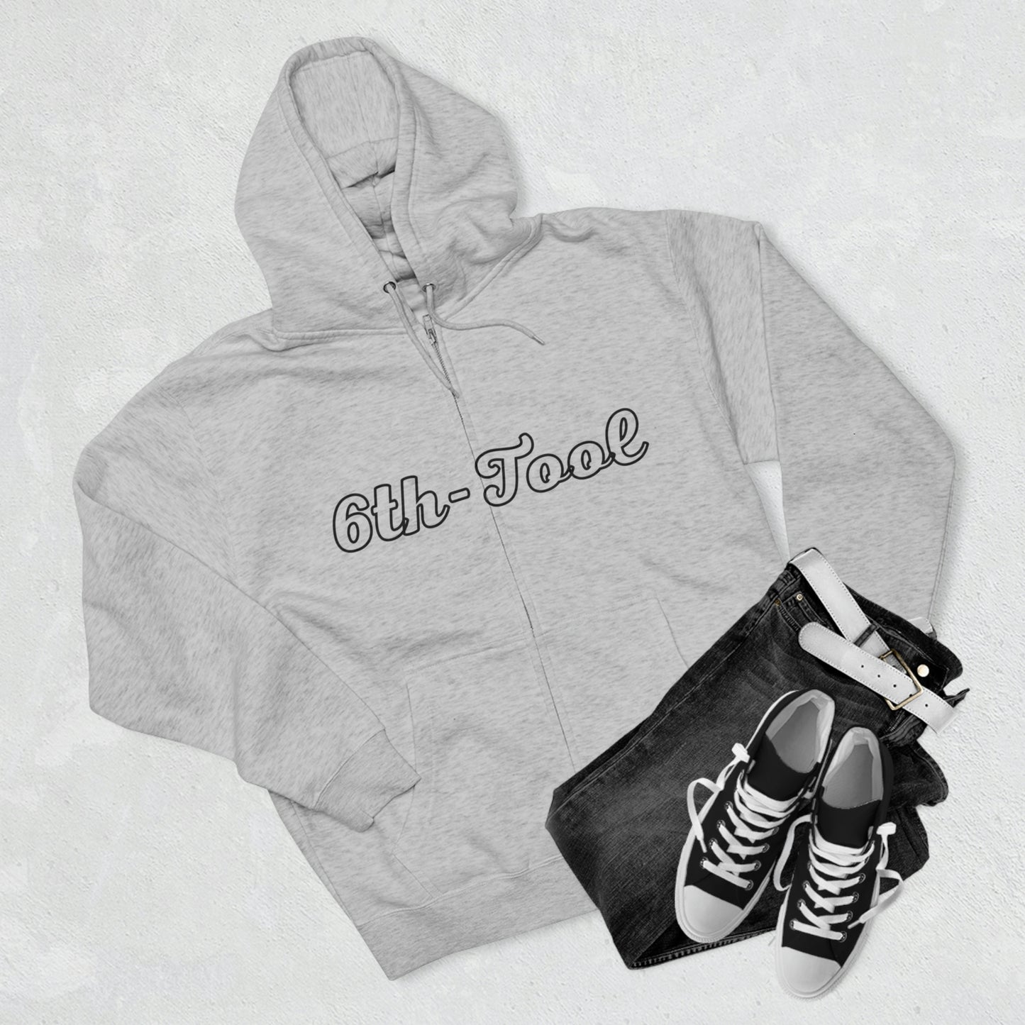 Hoodie Unisex Premium Full Zip Hoodie