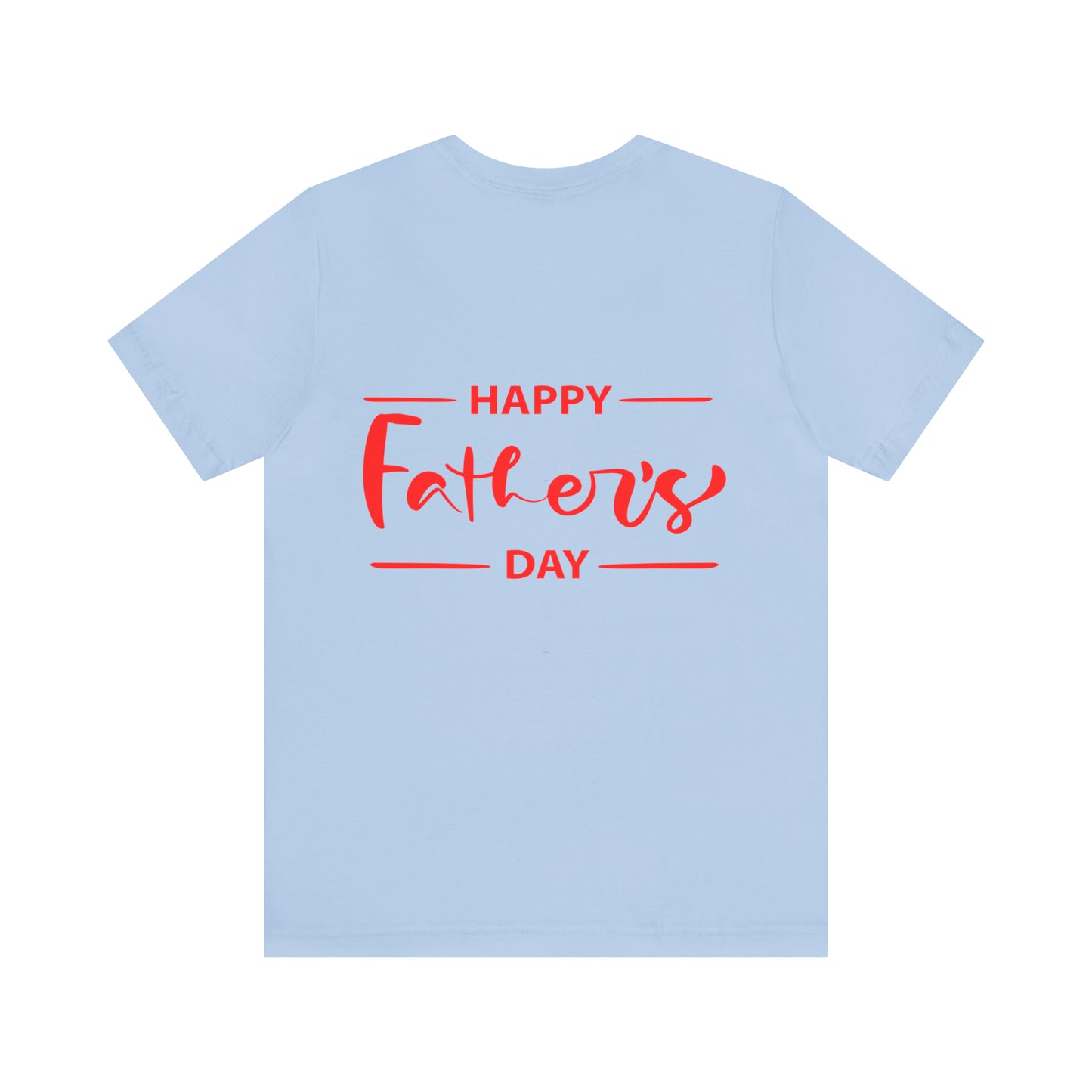 Fathers Day Unisex Jersey Short Sleeve Tee