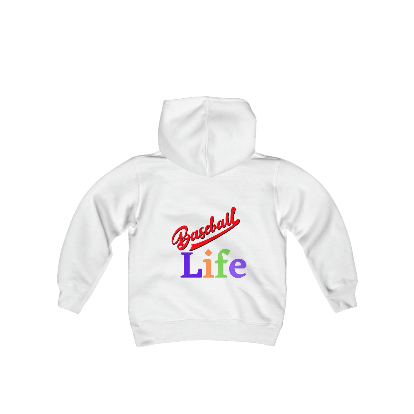Baseball Life Youth Heavy Blend Hooded Sweatshirt
