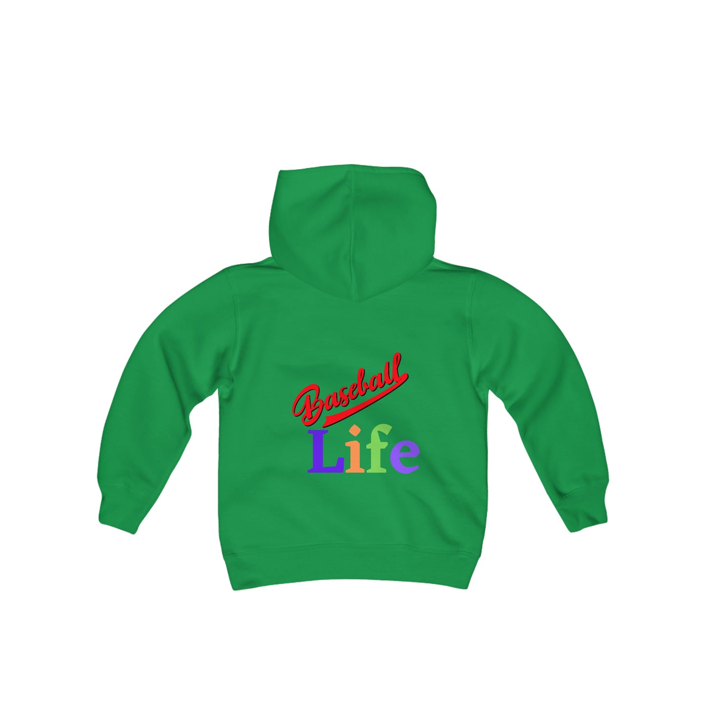 Baseball Life Youth Heavy Blend Hooded Sweatshirt
