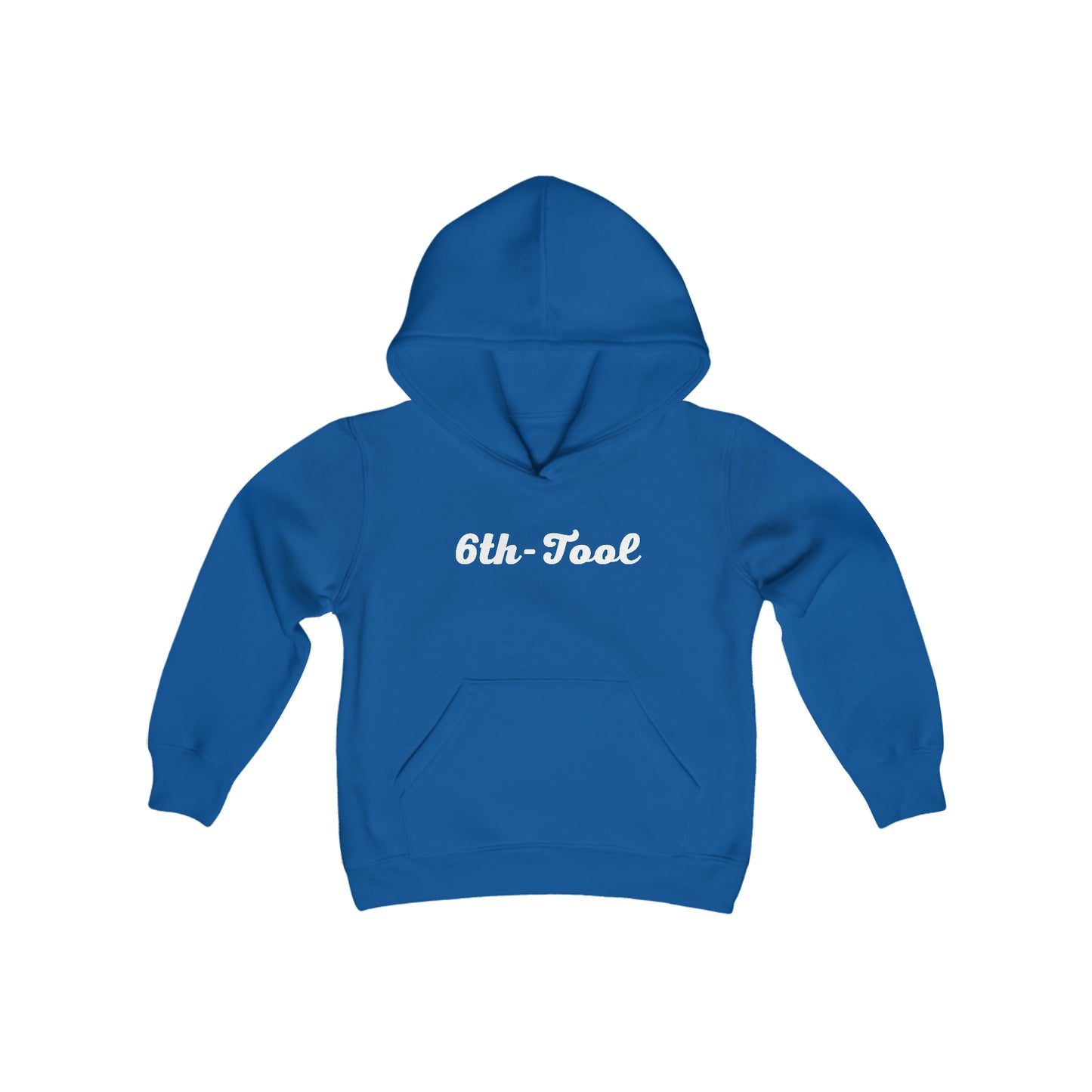 6th-Tool Solid Script Youth Hoodie