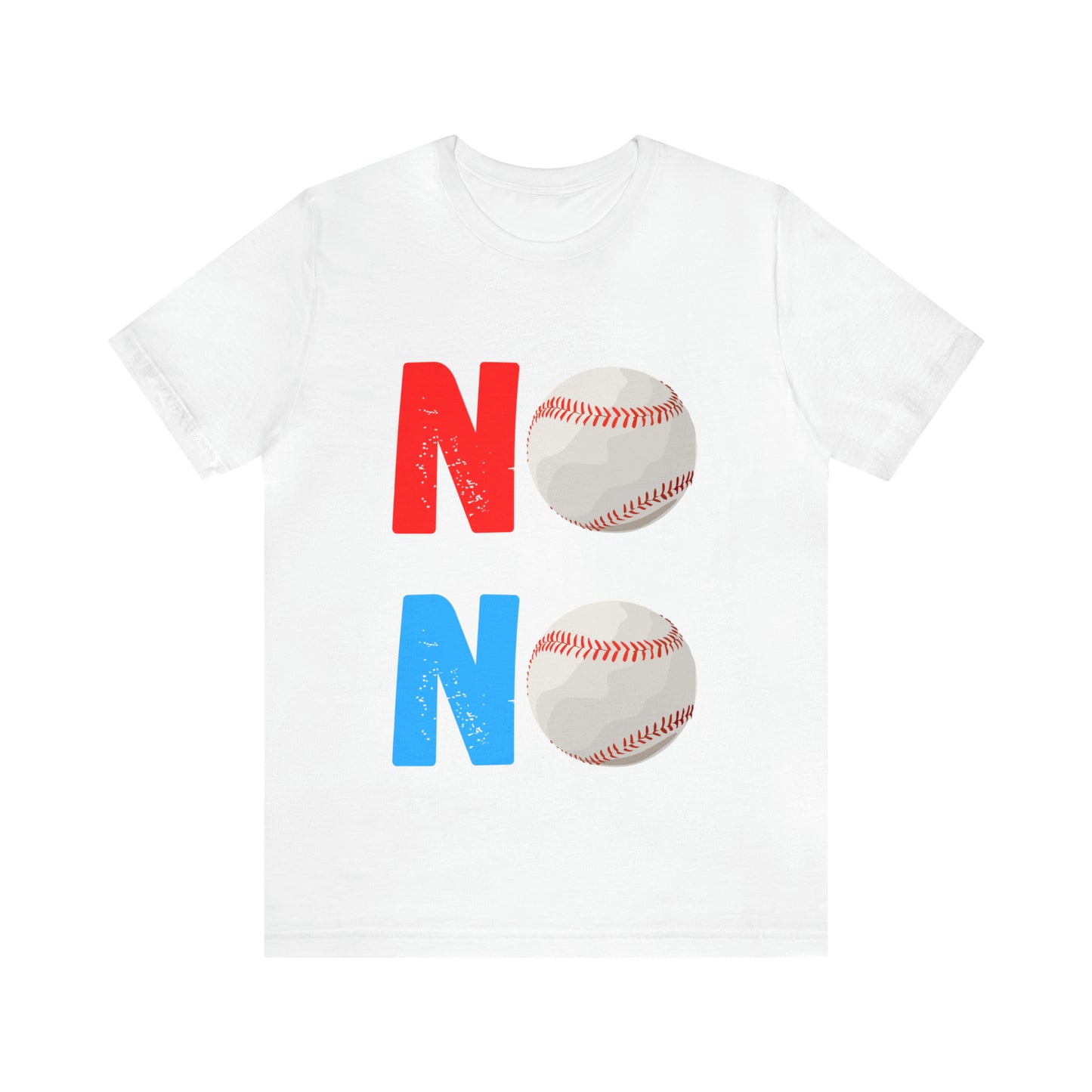 NO NO Unisex Jersey Short Sleeve Tee