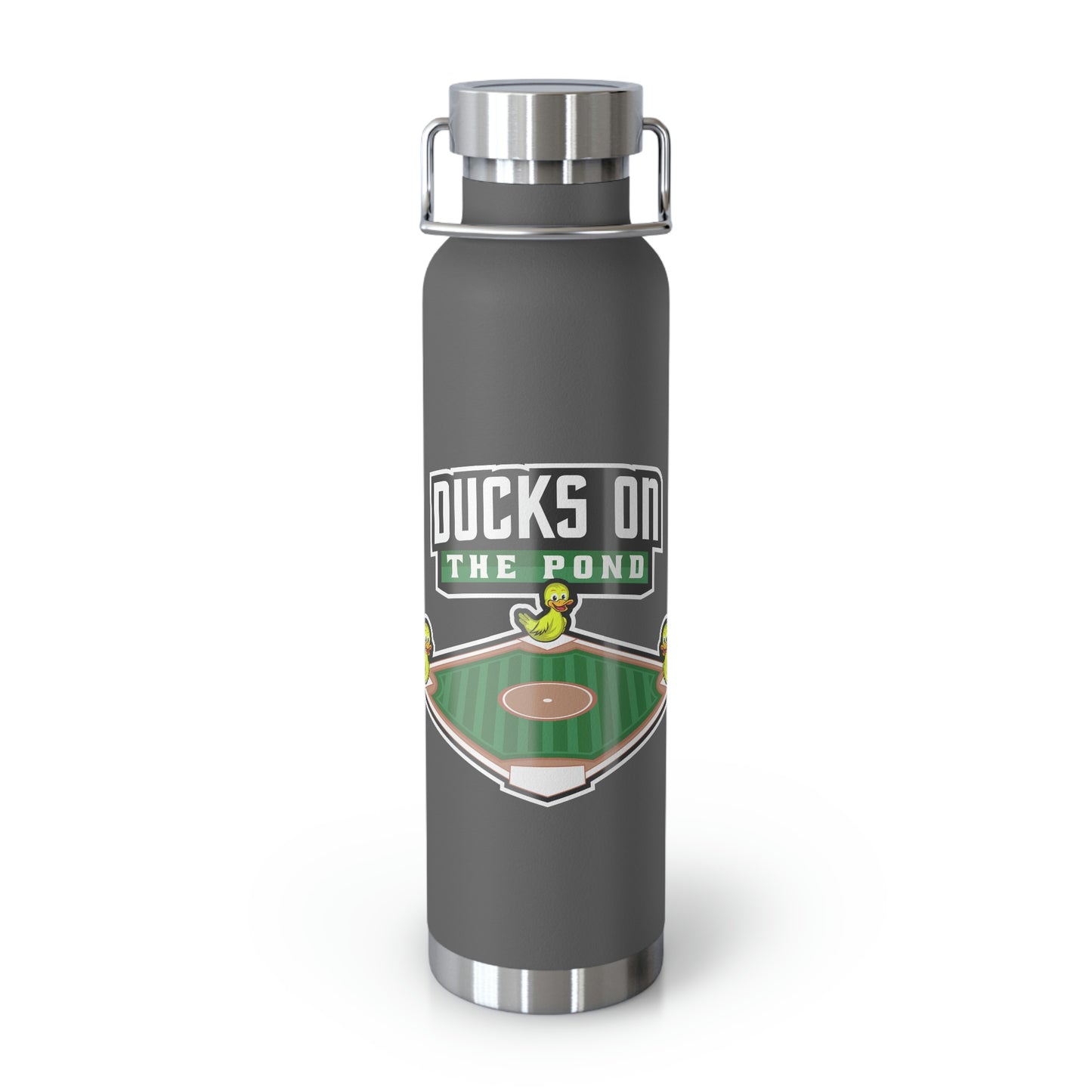Ducks On The Pond Copper Vacuum Insulated Bottle, 22oz