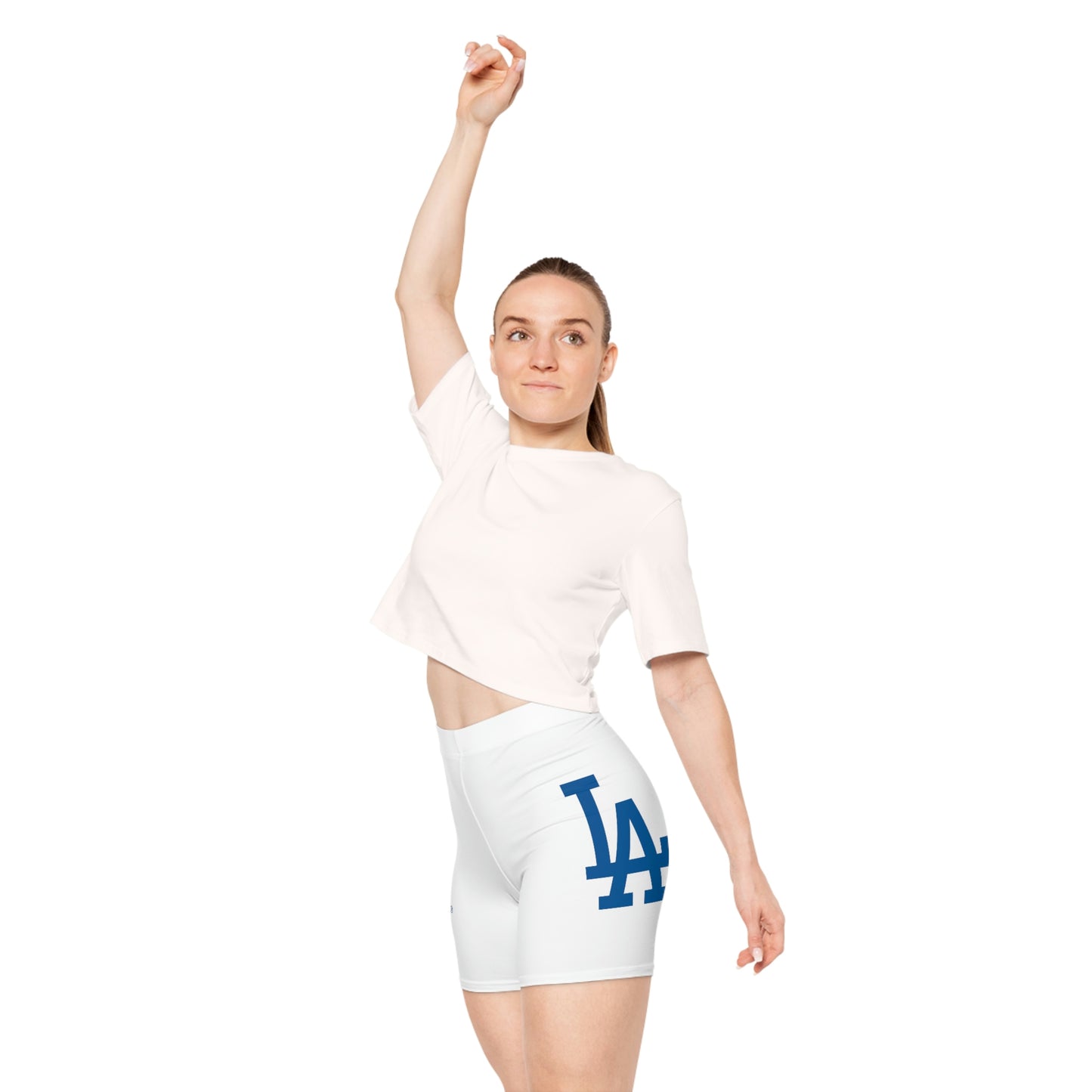 Dodger Blue Original Women's Biker Shorts (AOP)
