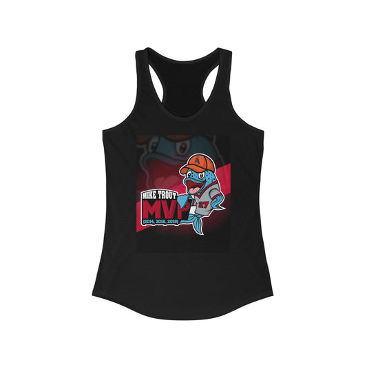 Trout MVP Reflective Women's Ideal Racerback Tank