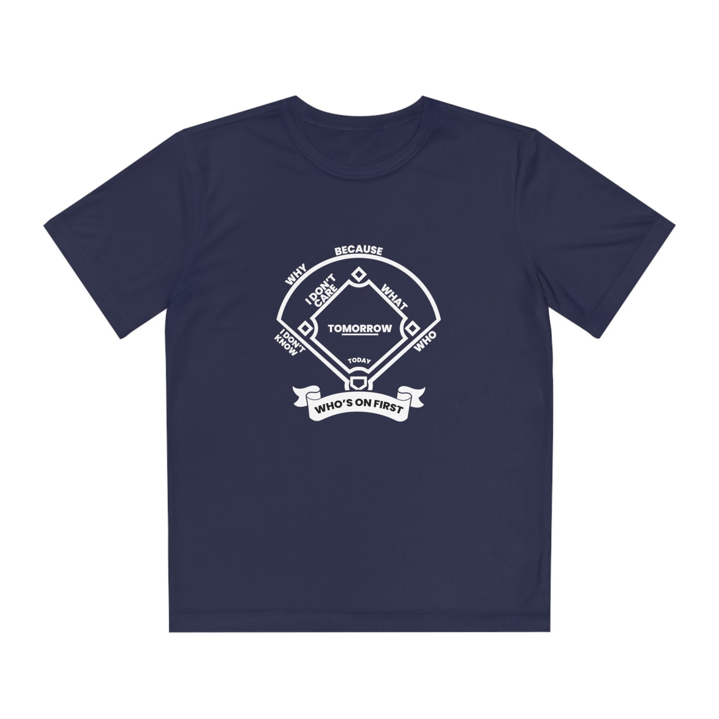 Who's On First Youth Competitor Tee