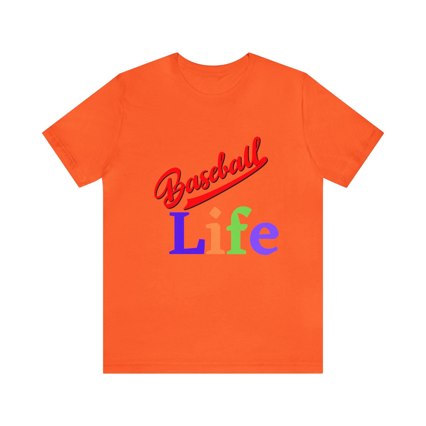 Baseball Life Unisex Jersey Short Sleeve Tee