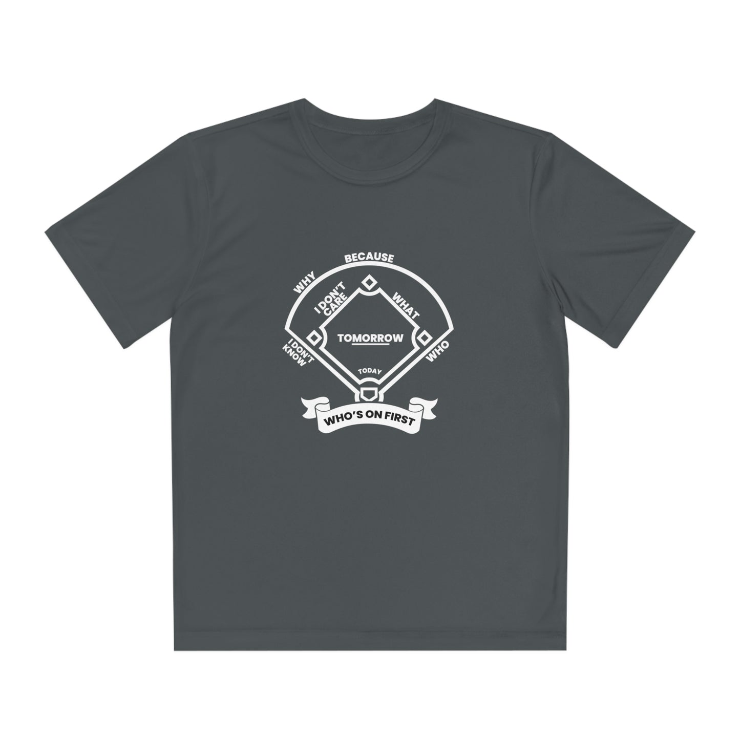 Who's On First Youth Competitor Tee