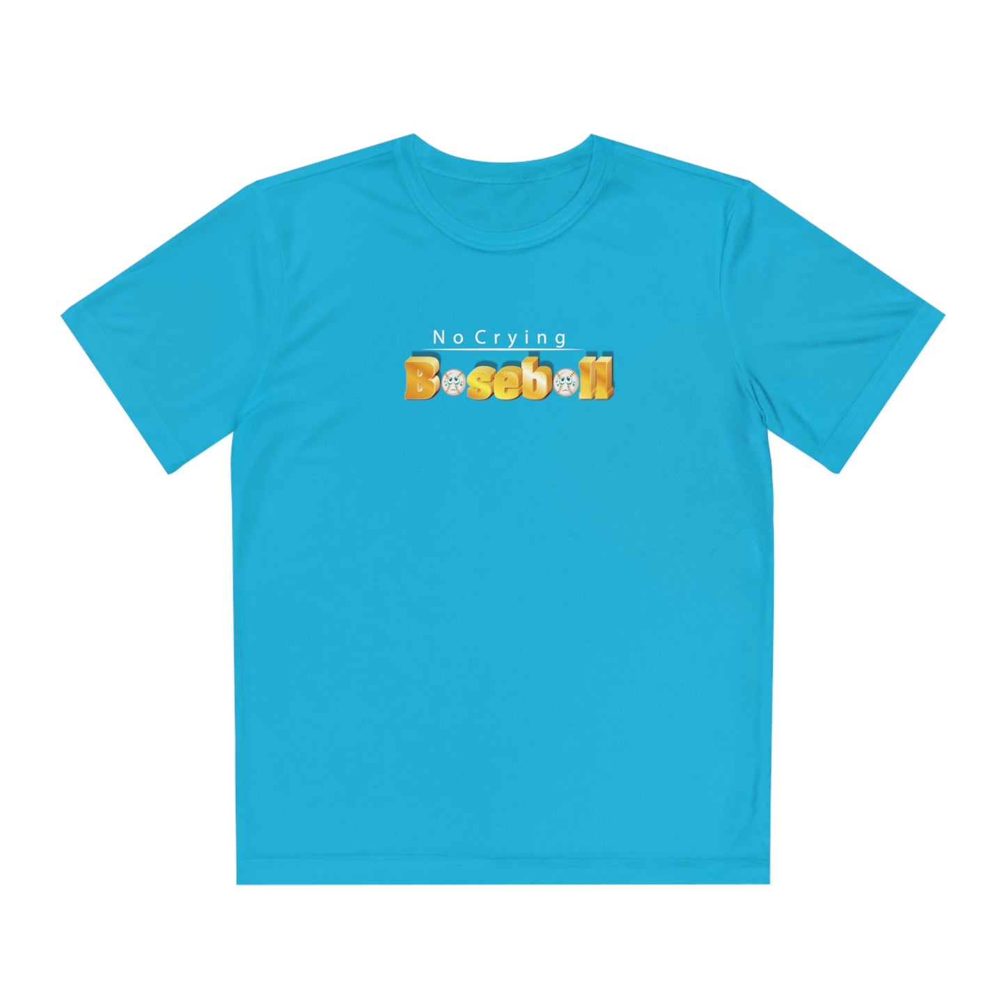 No Crying Youth Competitor Tee