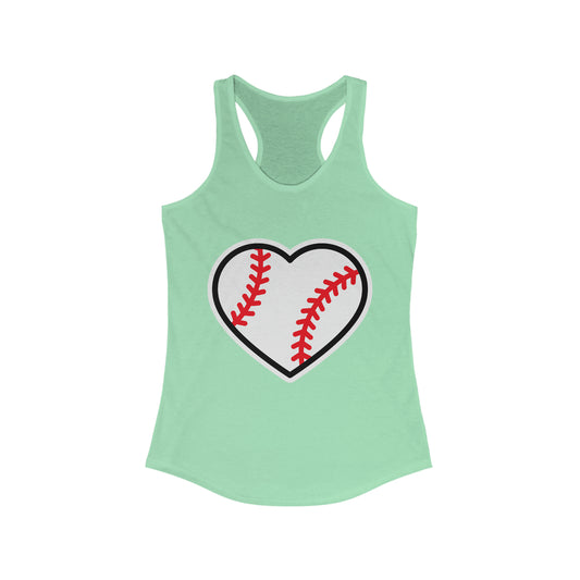 Heart Women's Ideal Racerback Tank