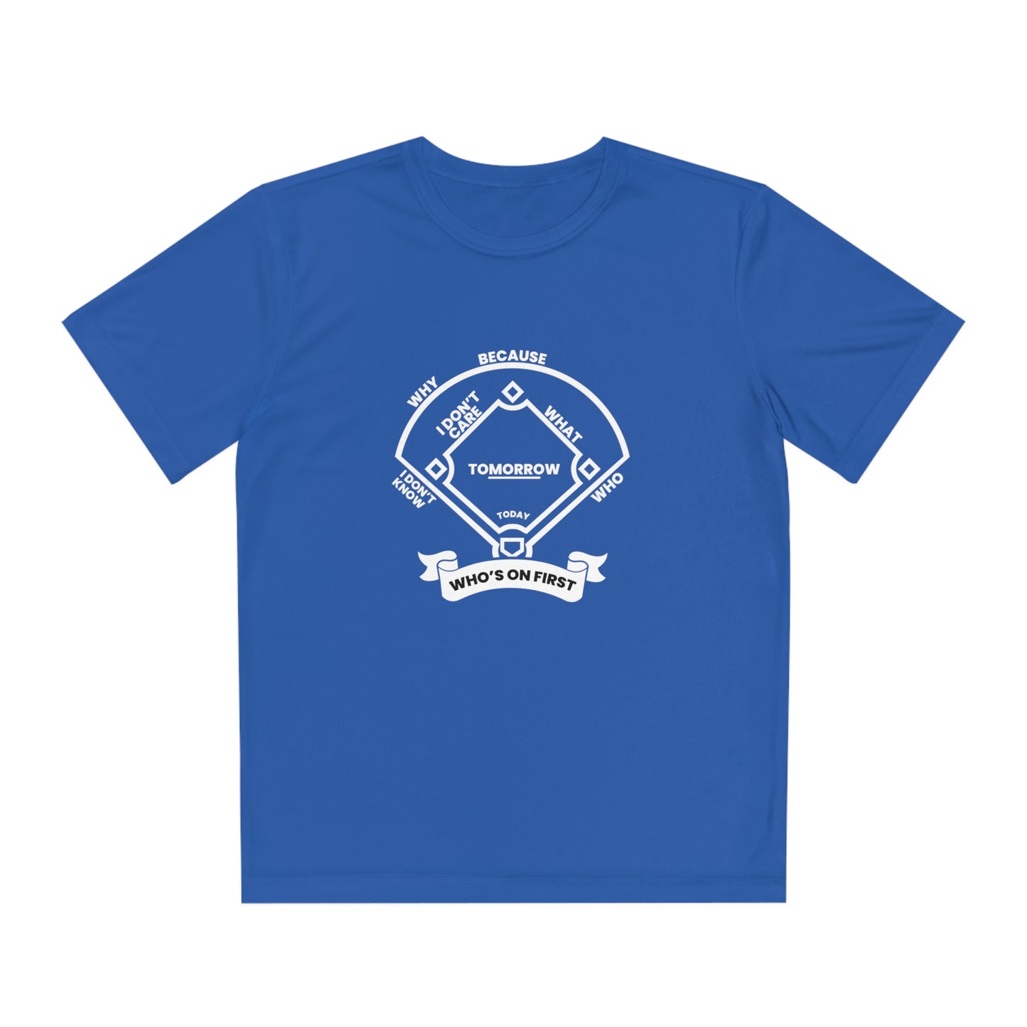 Who's On First Youth Competitor Tee