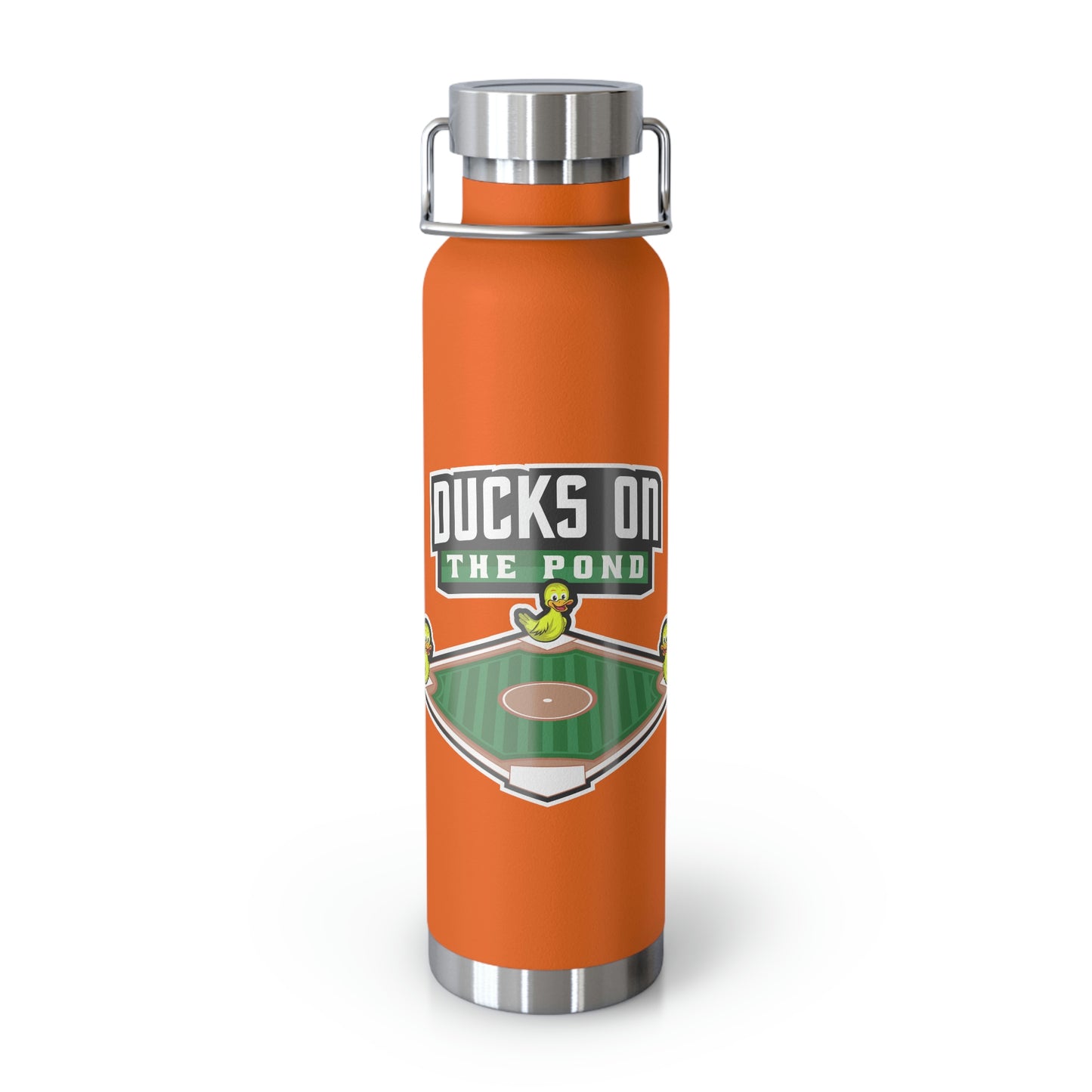 Ducks On The Pond Copper Vacuum Insulated Bottle, 22oz