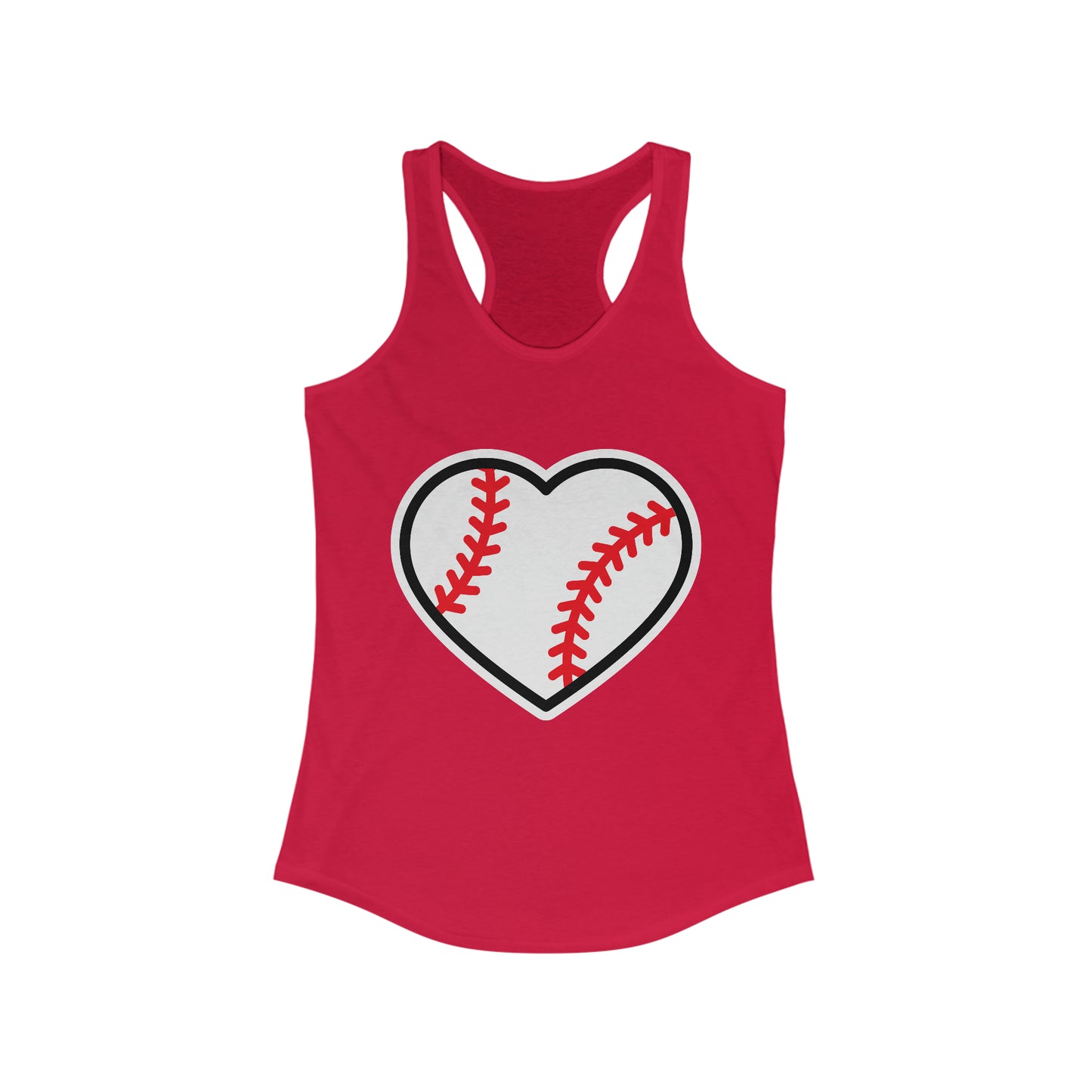 Heart Women's Ideal Racerback Tank