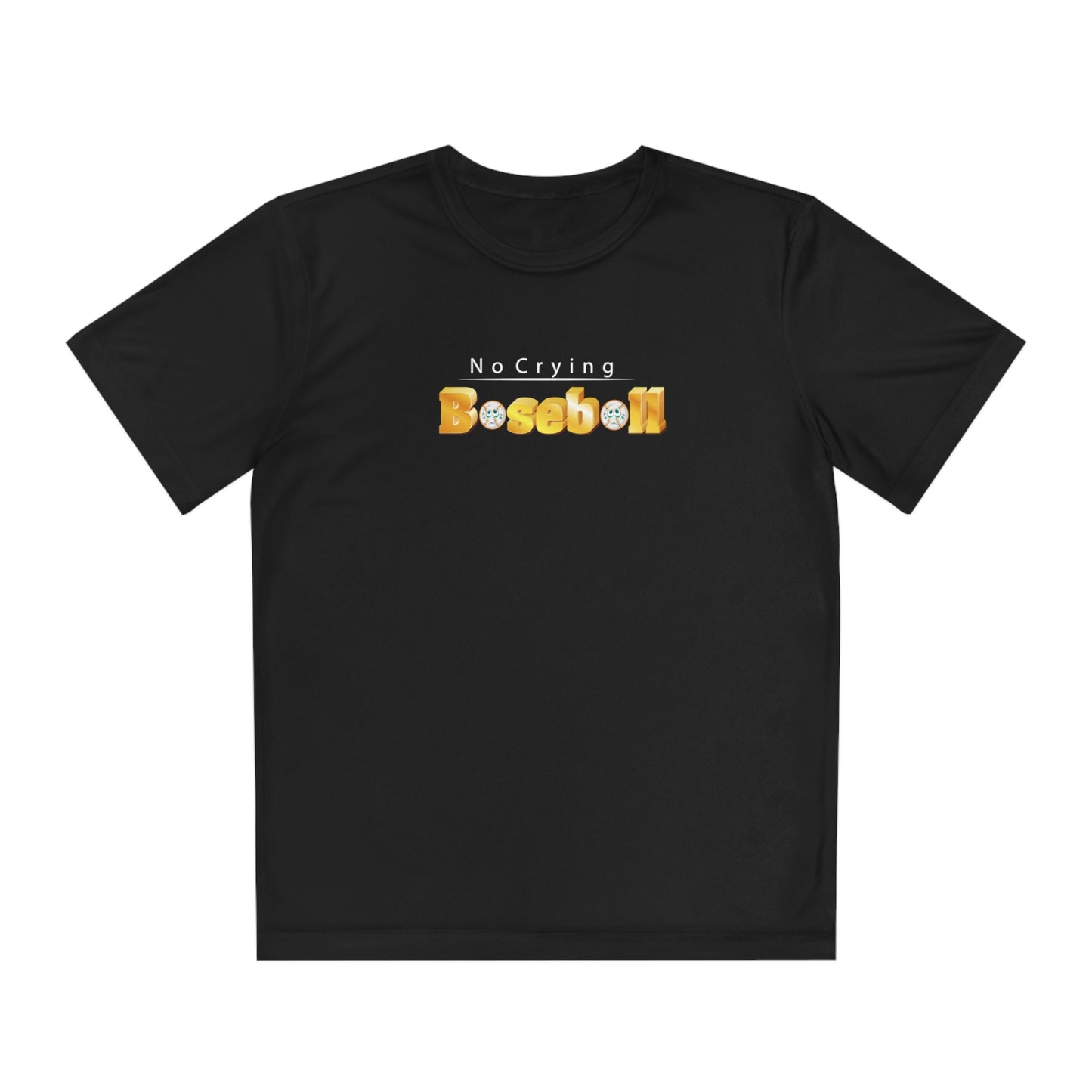 No Crying Youth Competitor Tee