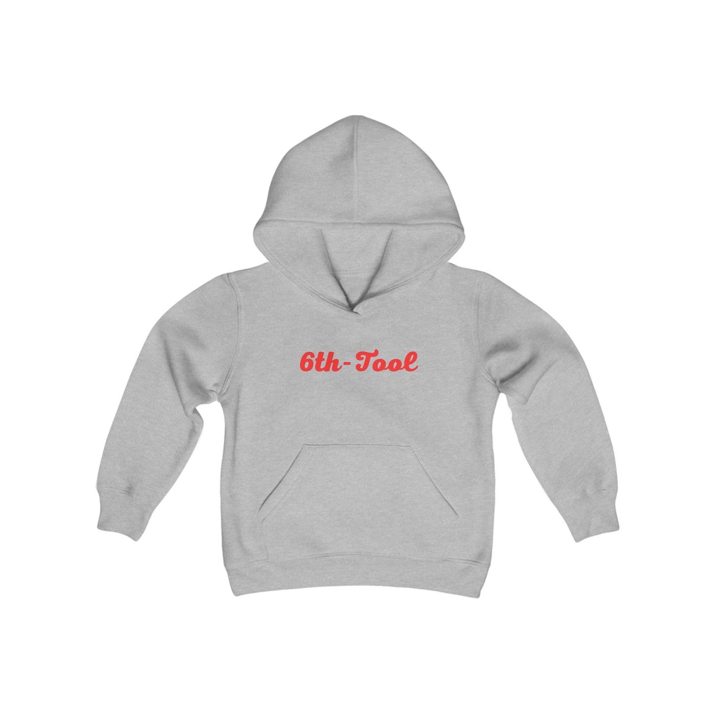 6th-Tool Solid Script Youth Hoodie