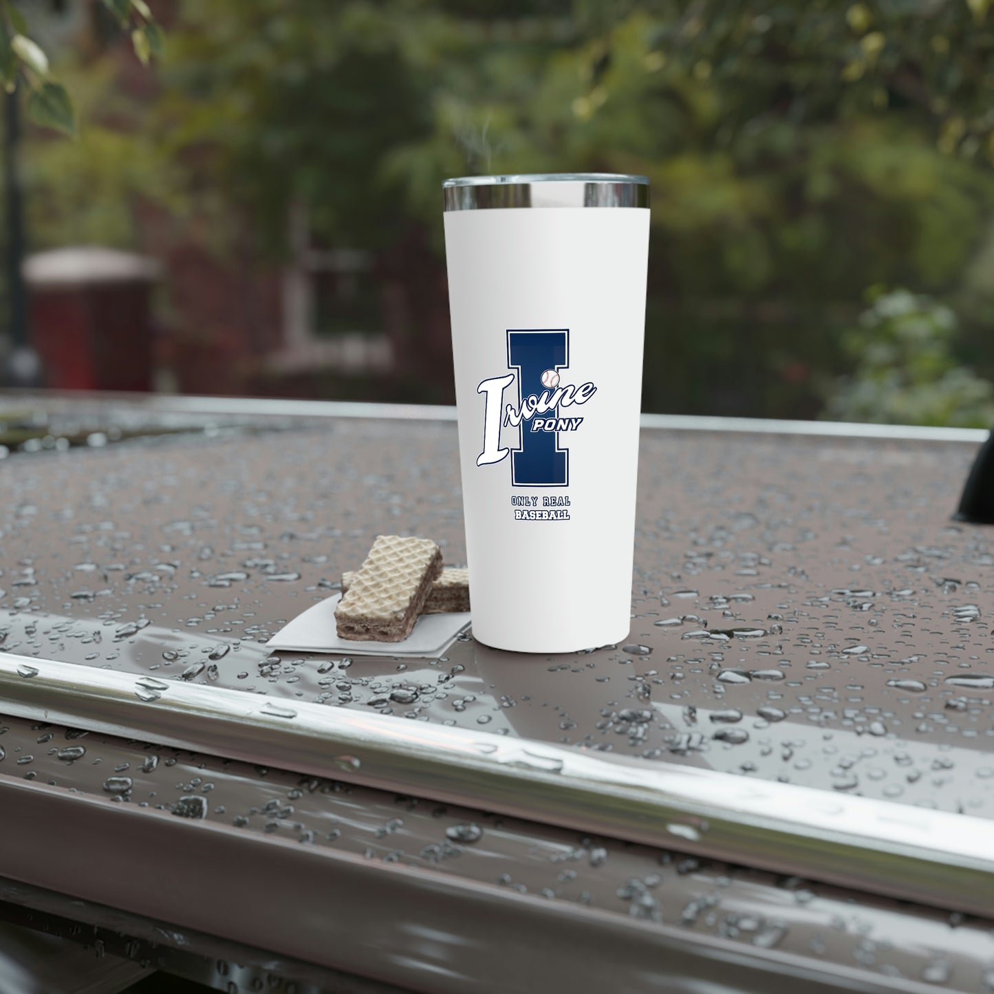 Irvine Pony Copper Vacuum Insulated Tumbler, 22oz