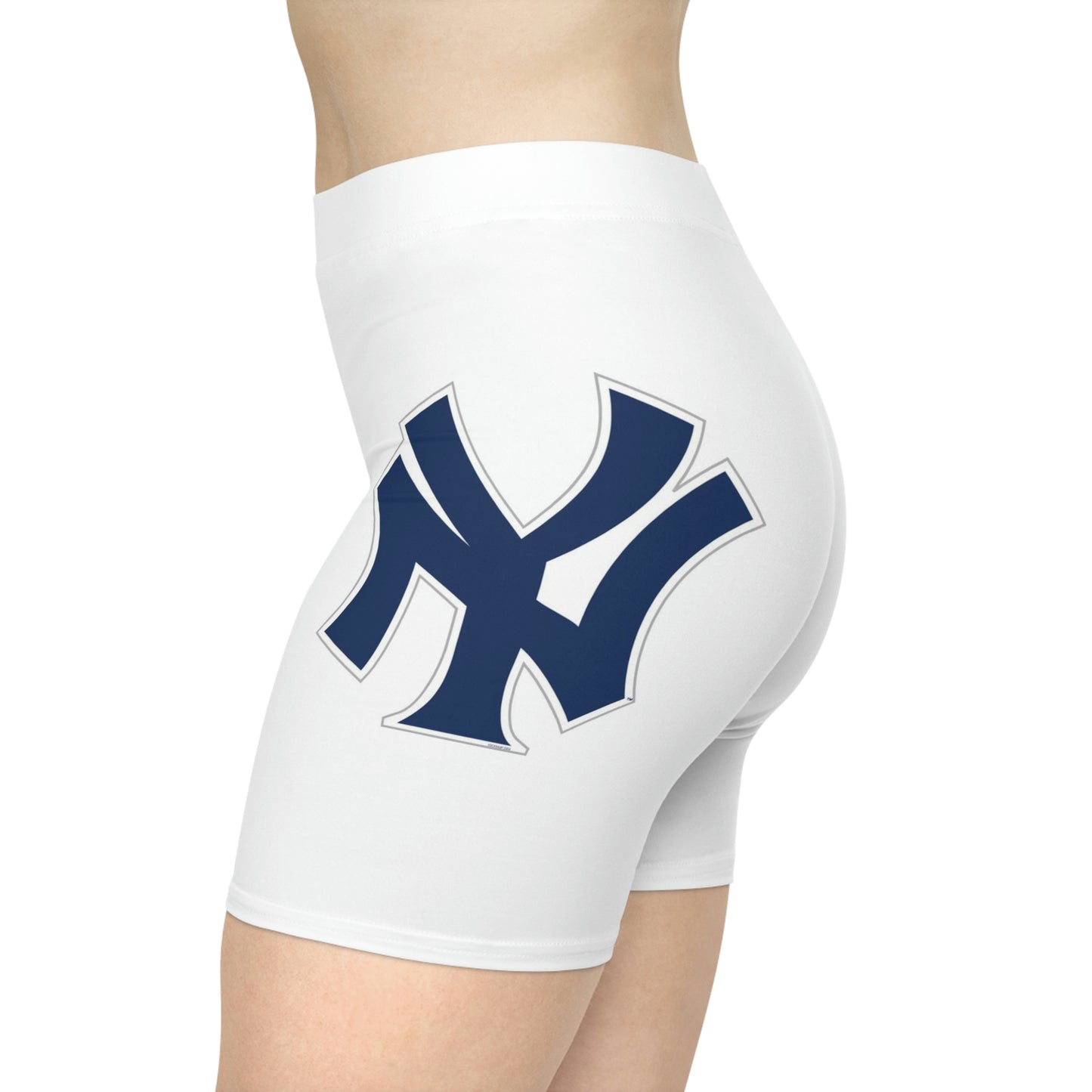 Yankees NY Women's Biker Shorts (AOP)