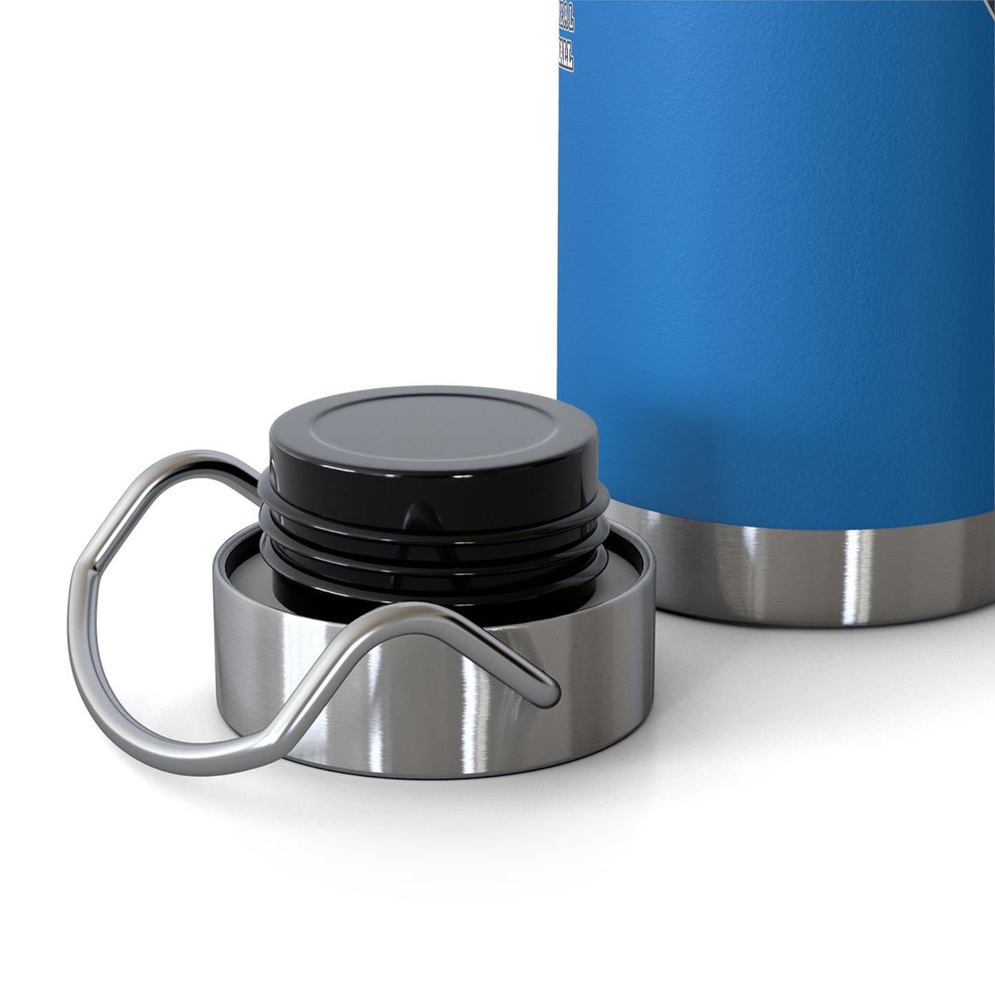 Irvine Colts Copper Vacuum Insulated Bottle, 22oz