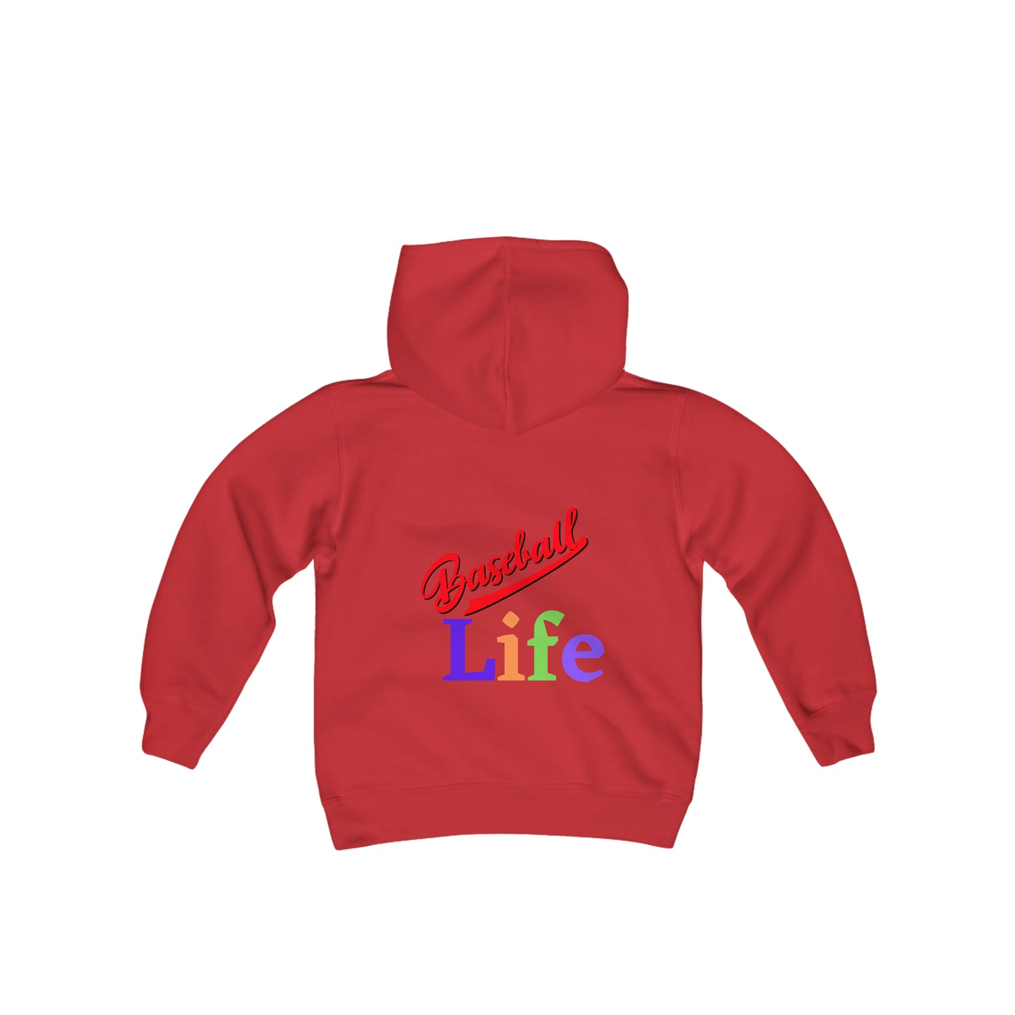 Baseball Life Youth Heavy Blend Hooded Sweatshirt