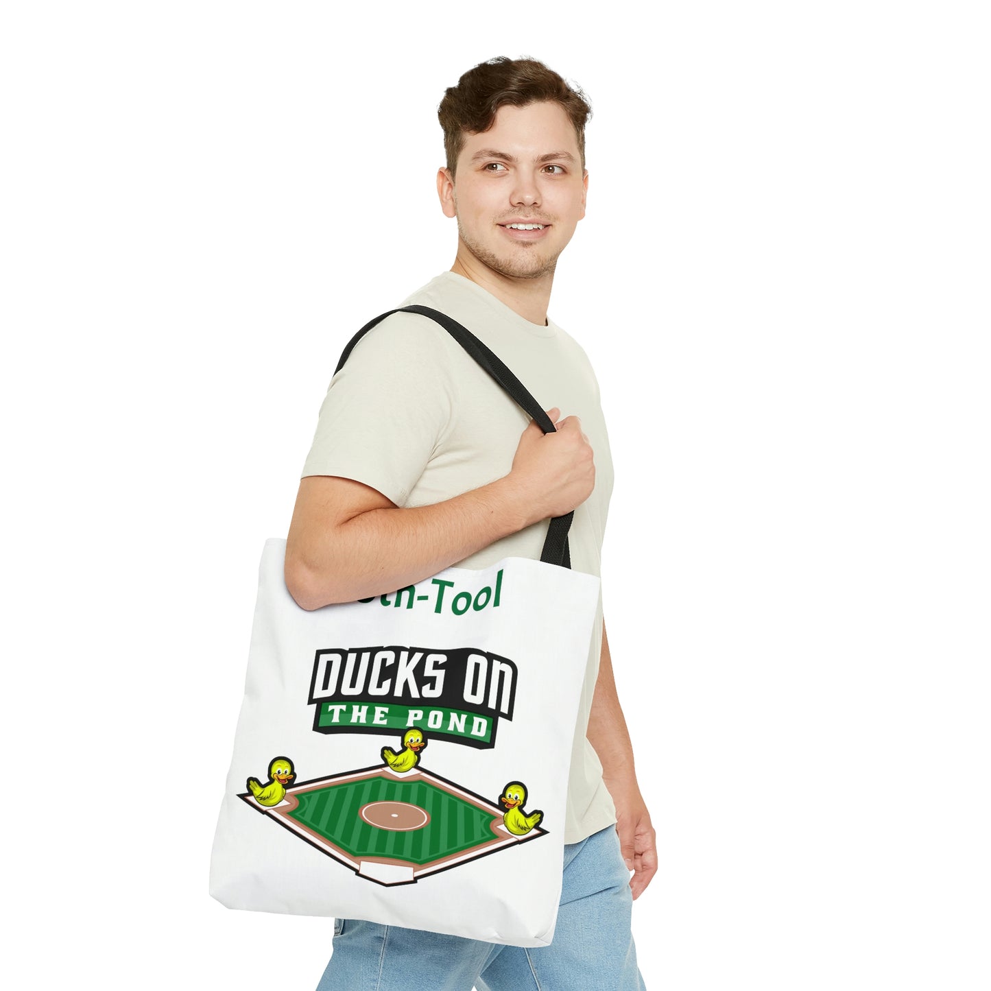 Ducks On The Pond AOP Tote Bag
