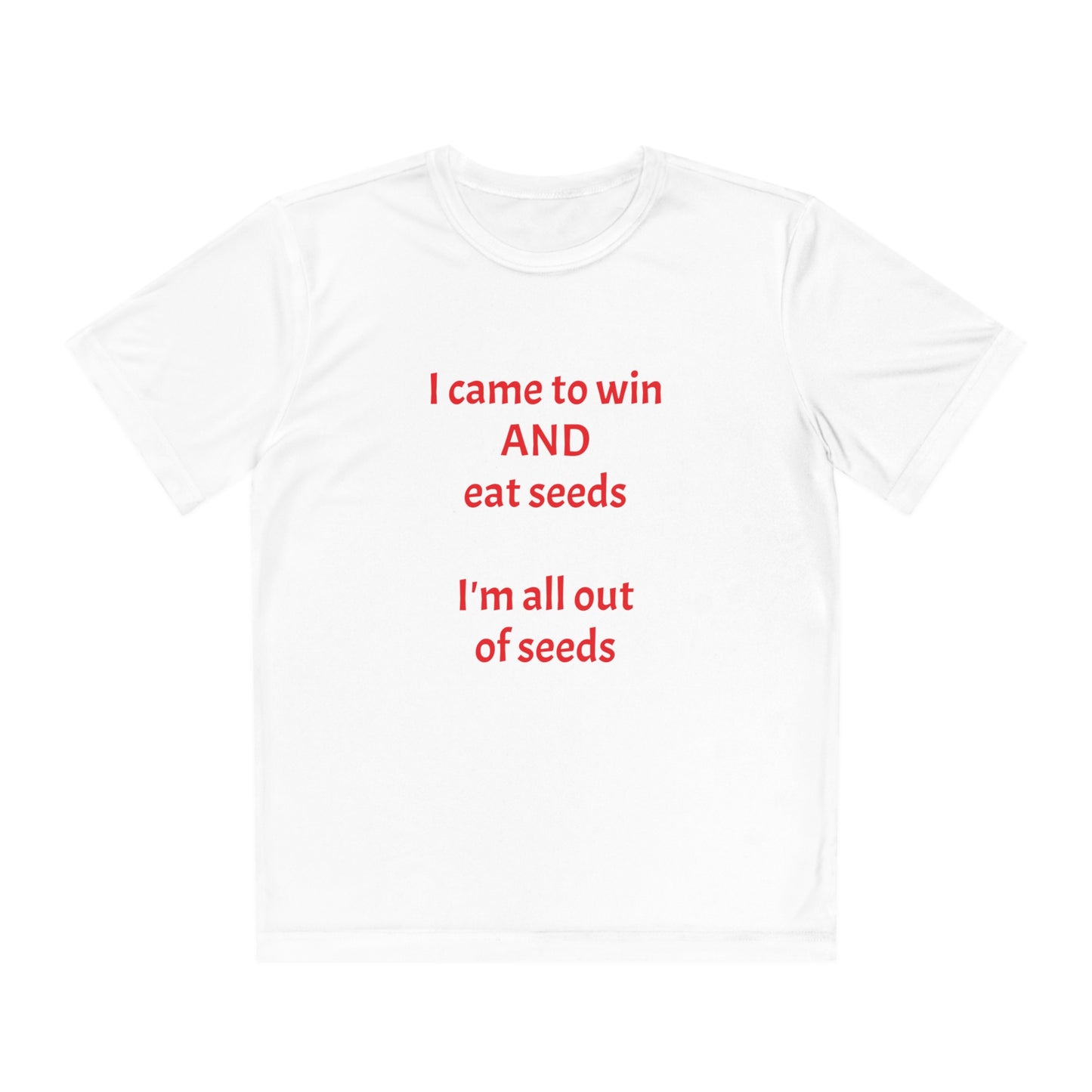 Eat Seeds Youth Competitor Tee