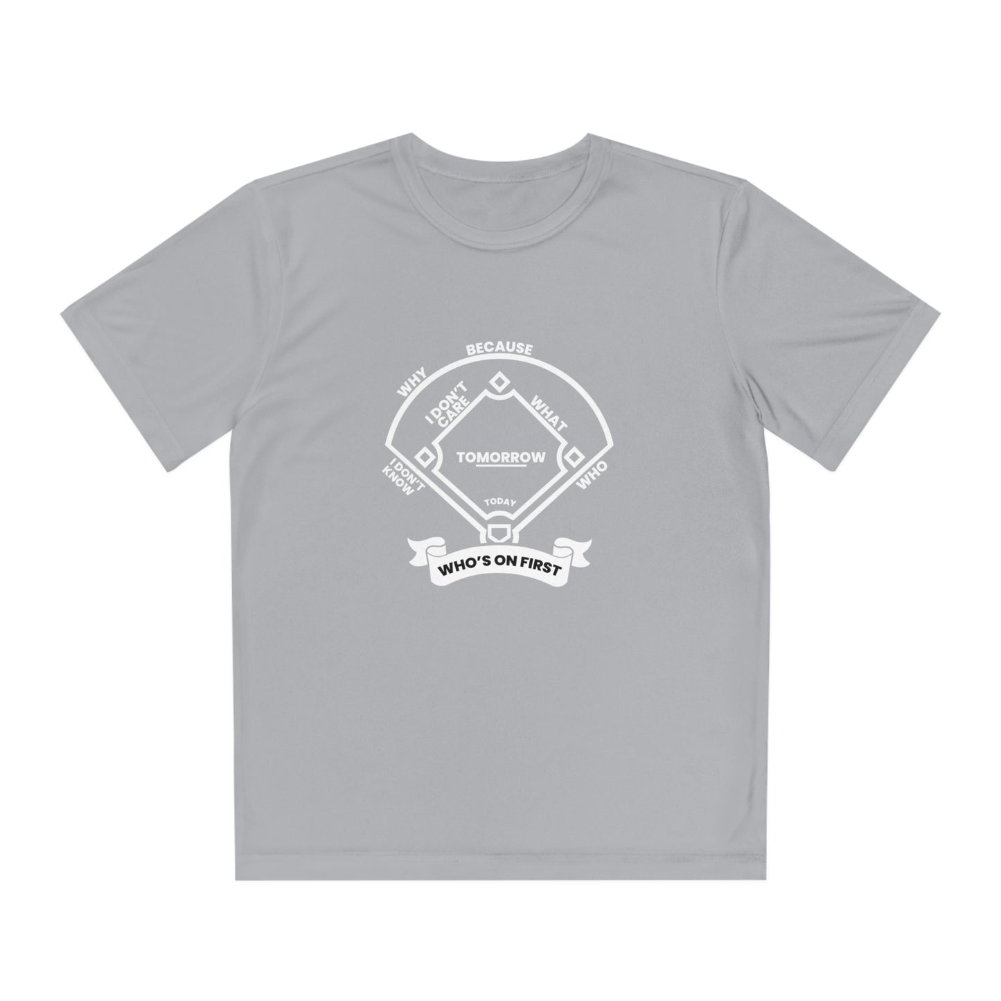 Who's On First Youth Competitor Tee