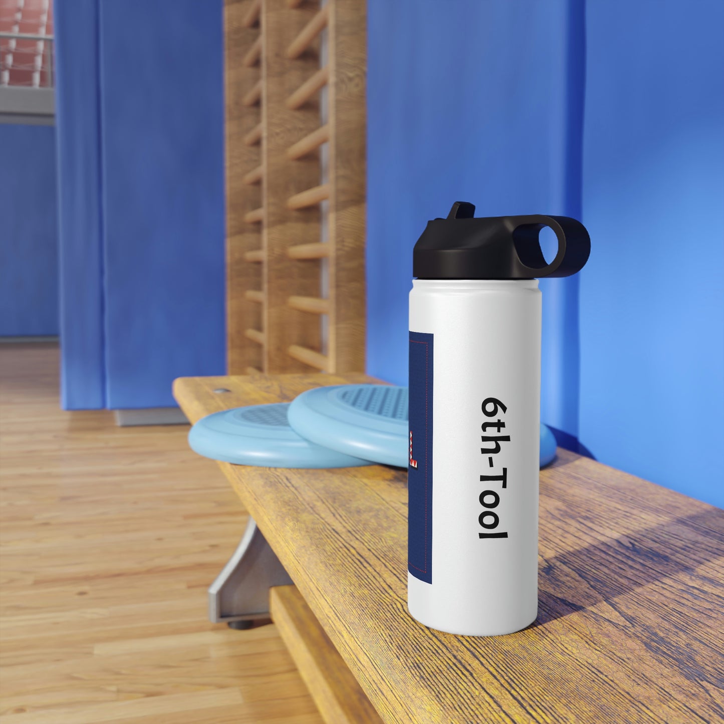 Happy Memorial Day Stainless Steel Water Bottle, Standard Lid