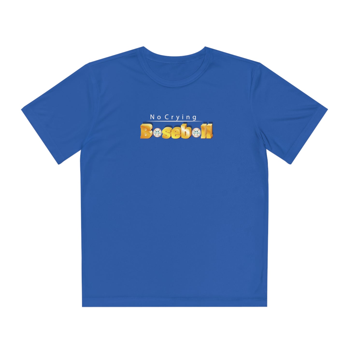 No Crying Youth Competitor Tee