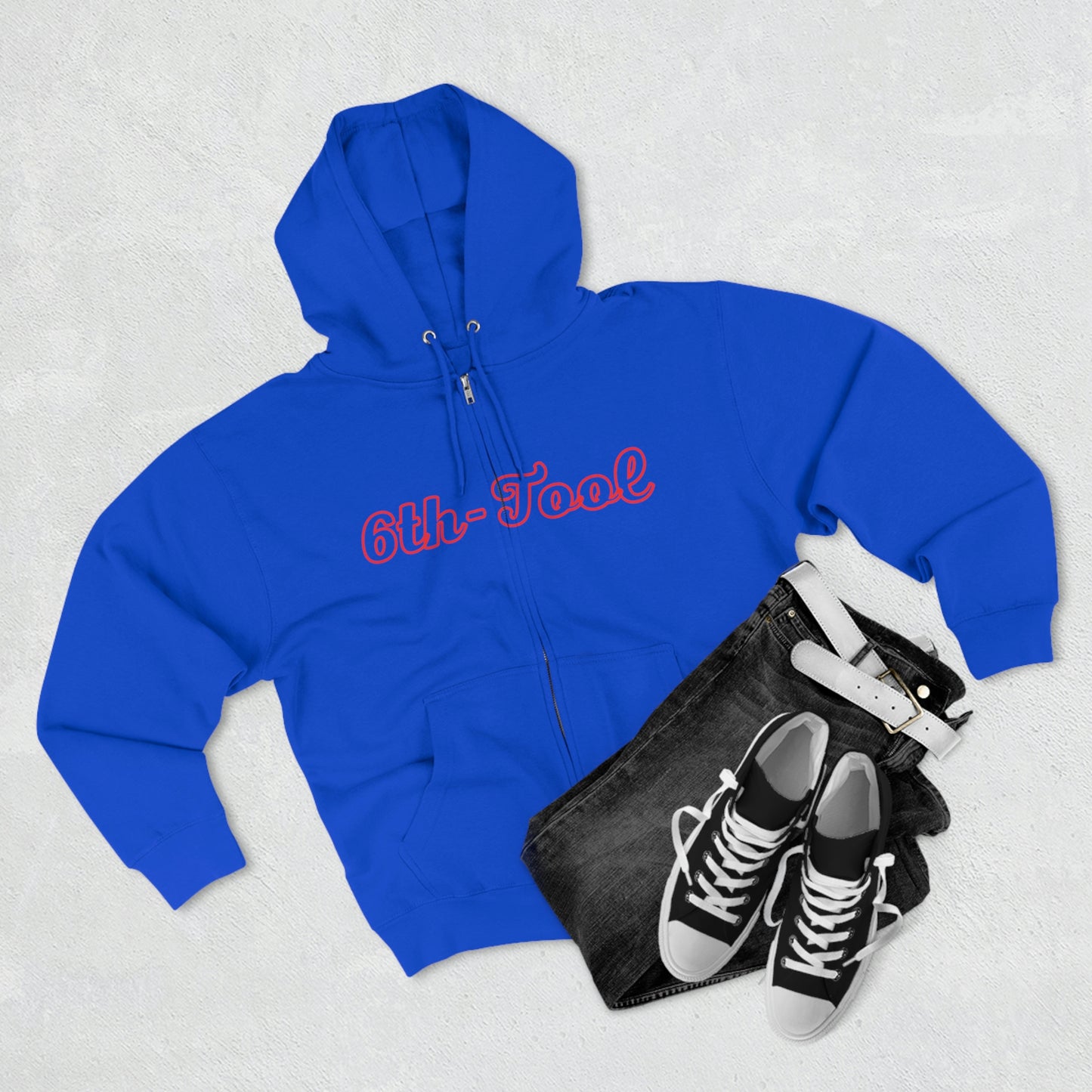 Hoodie Unisex Premium Full Zip Hoodie